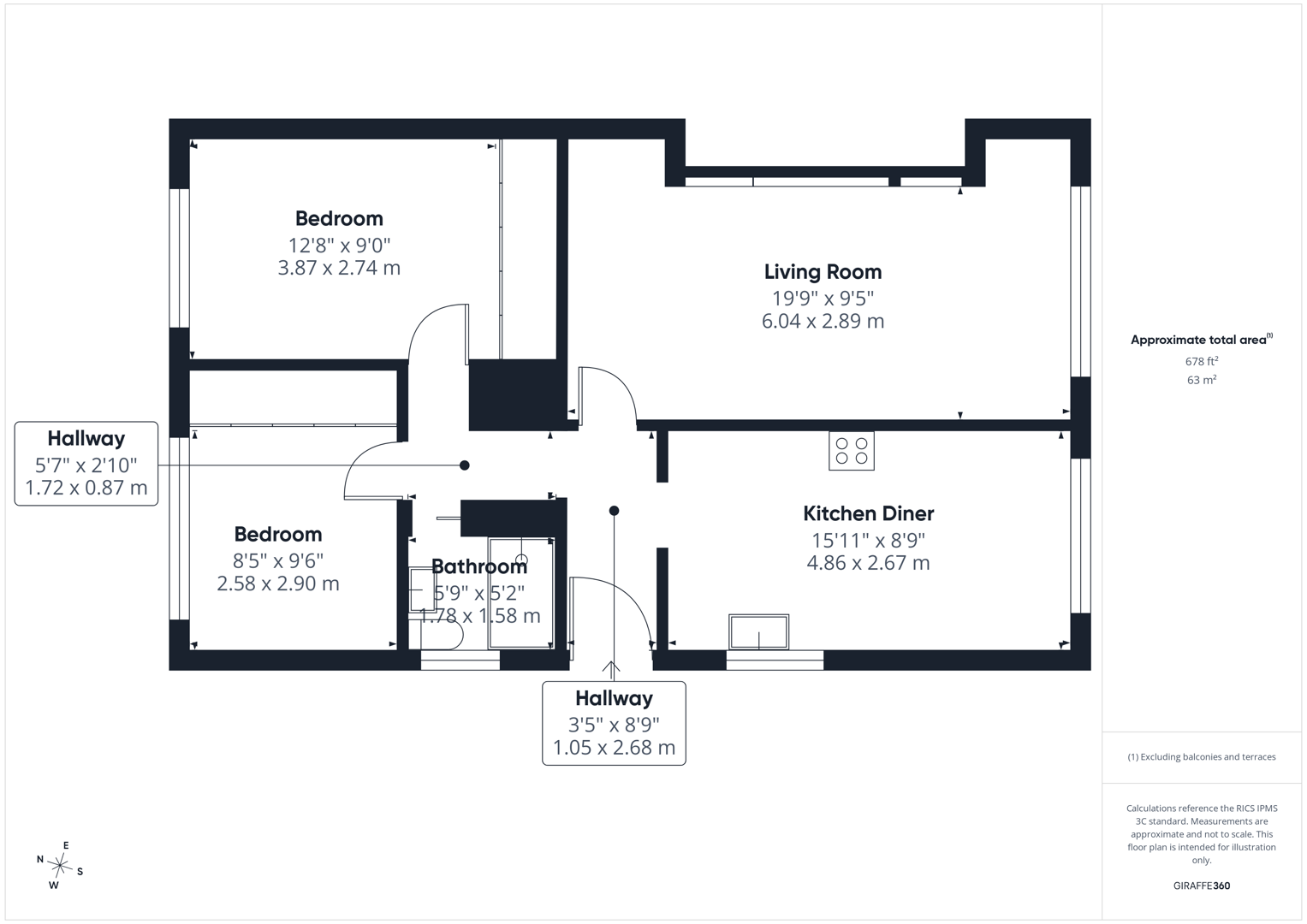 8, Bedford Court, Pontefract floorplan