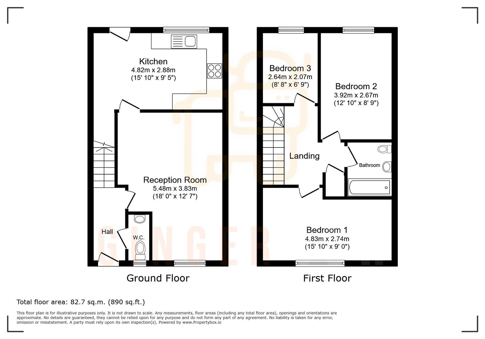 17, Coronation Way, Bedford floorplan