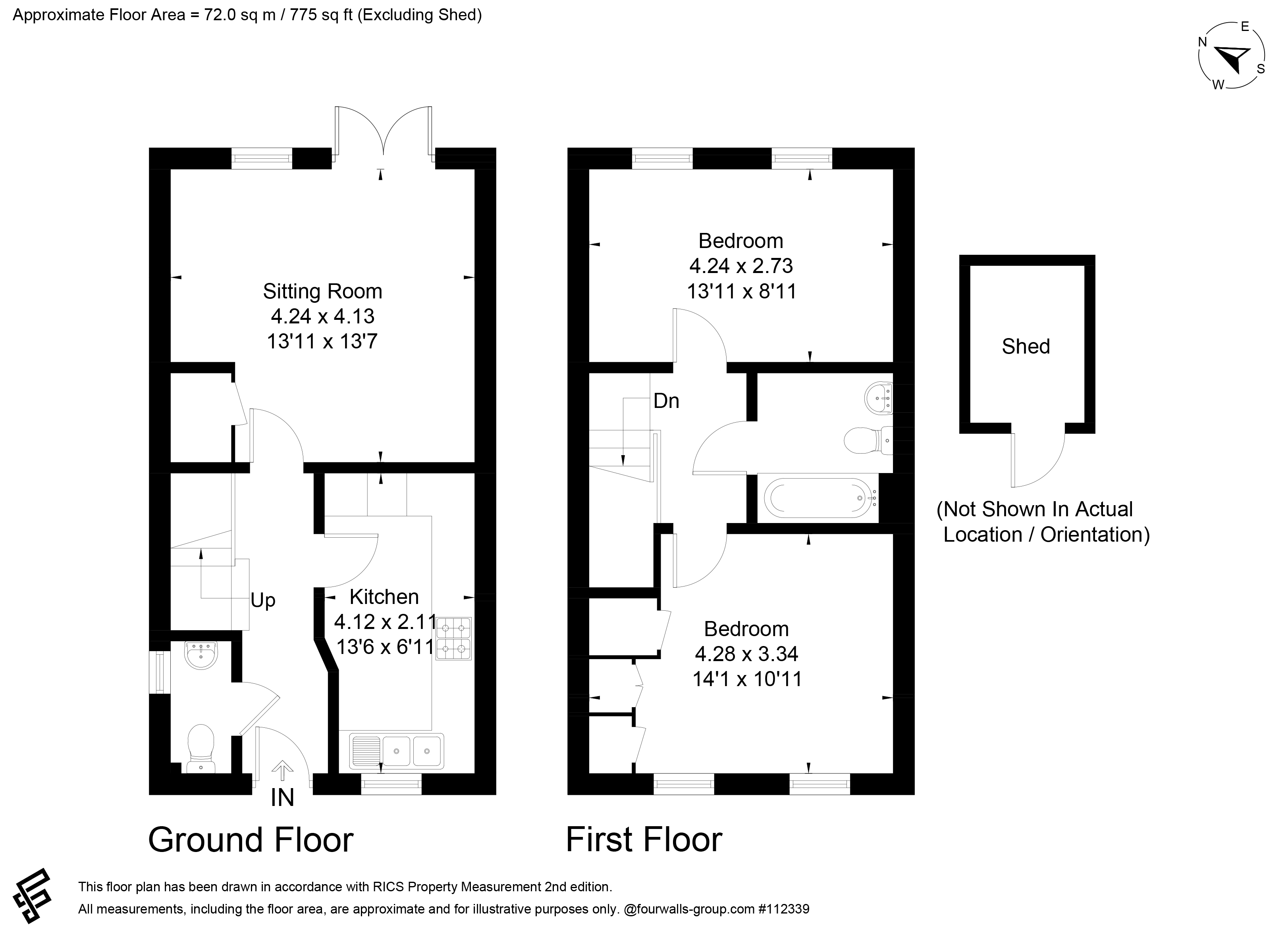 Clearwater Lane, Dartford floorplan