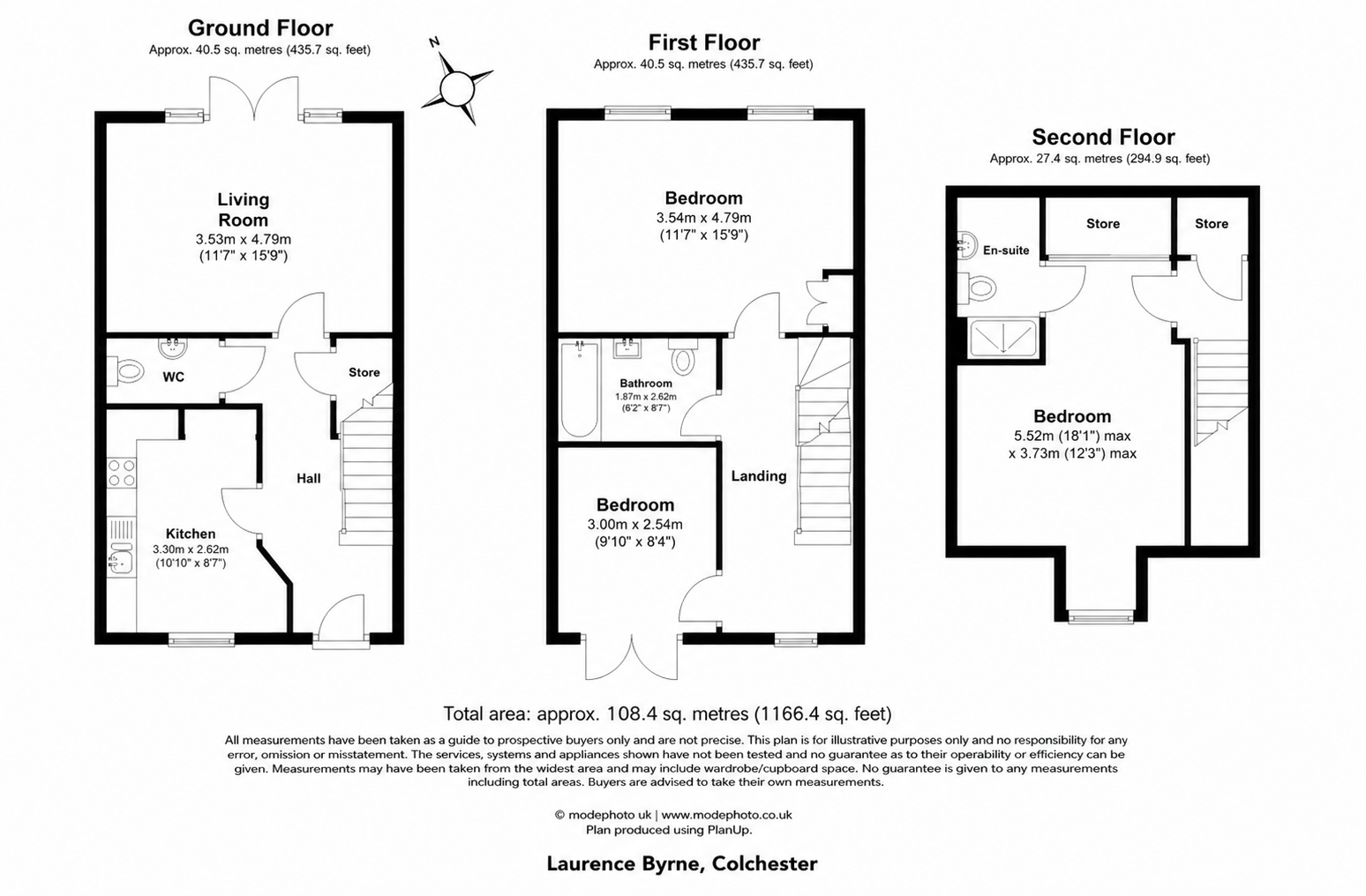 7, Laurence Byrne Avenue, Colchester floorplan