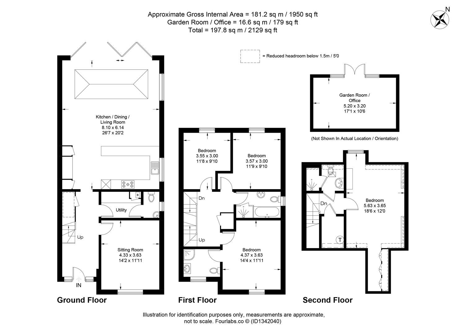 Hillview, 57, Warden Hill Road, Cheltenham floorplan