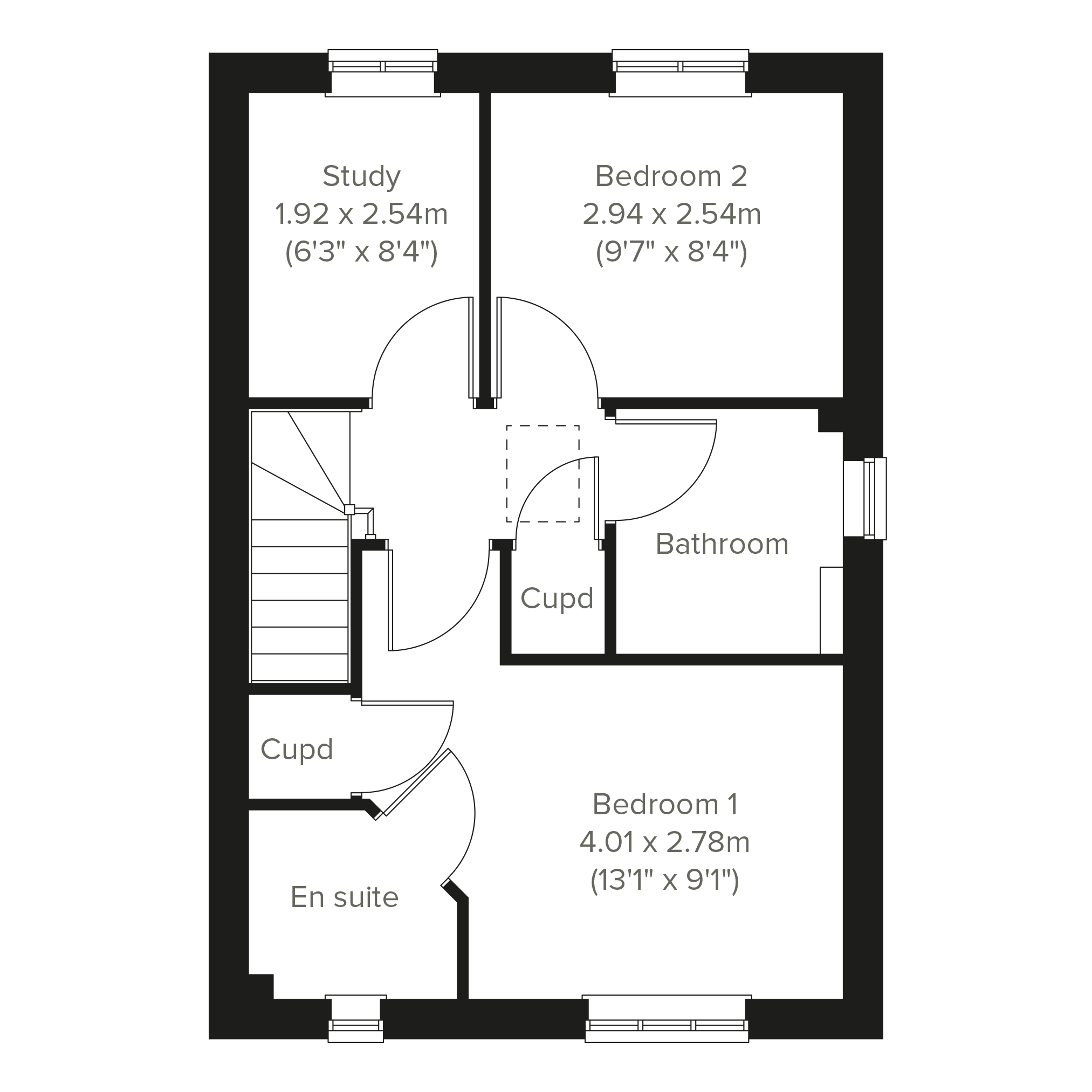 Plot 87, Wirral floorplan