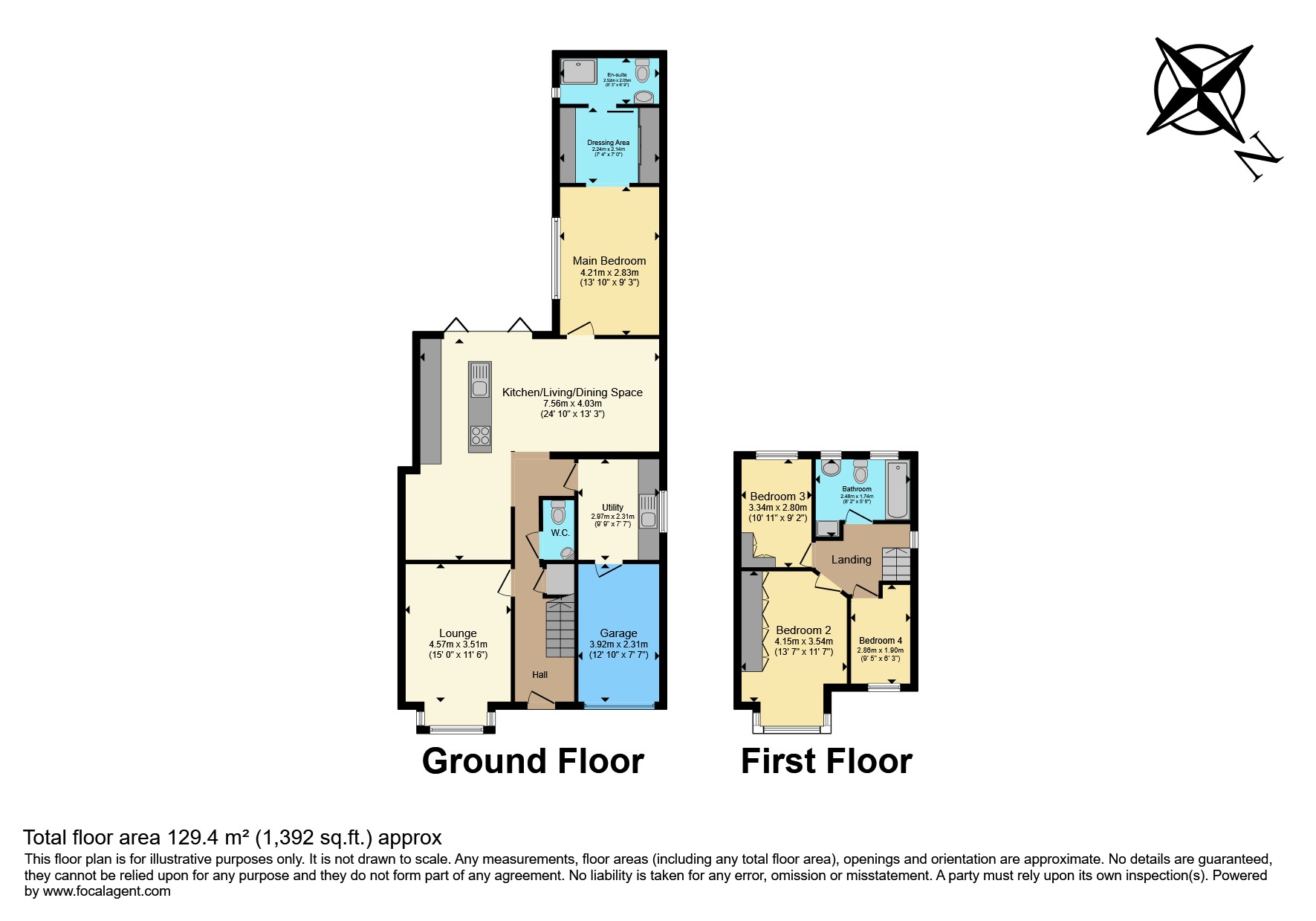 180, Ring Road, Leeds floorplan