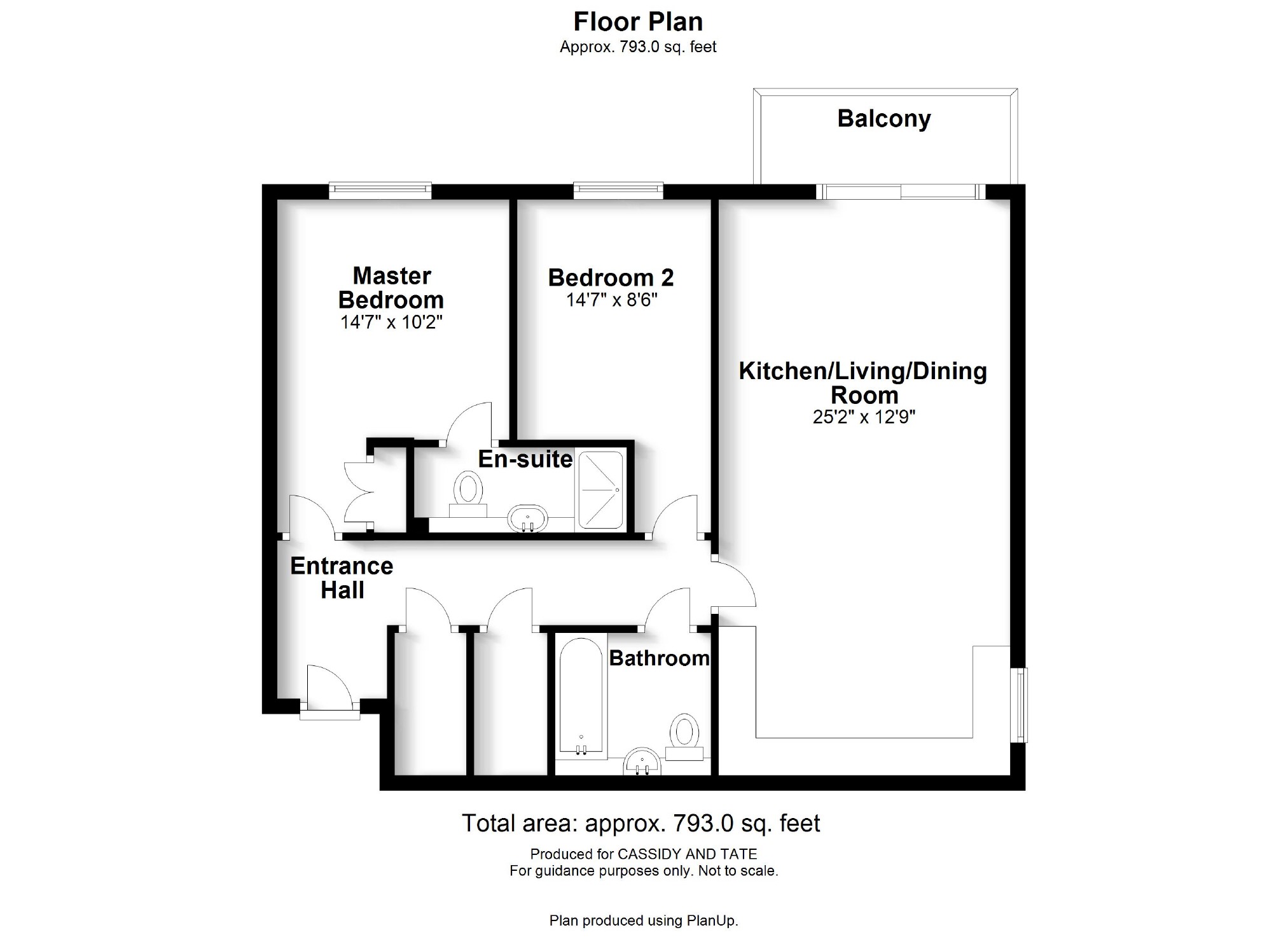 2 Bedrooms Flat to rent in Sommerville Court, St Albans, Hertfordshire AL1