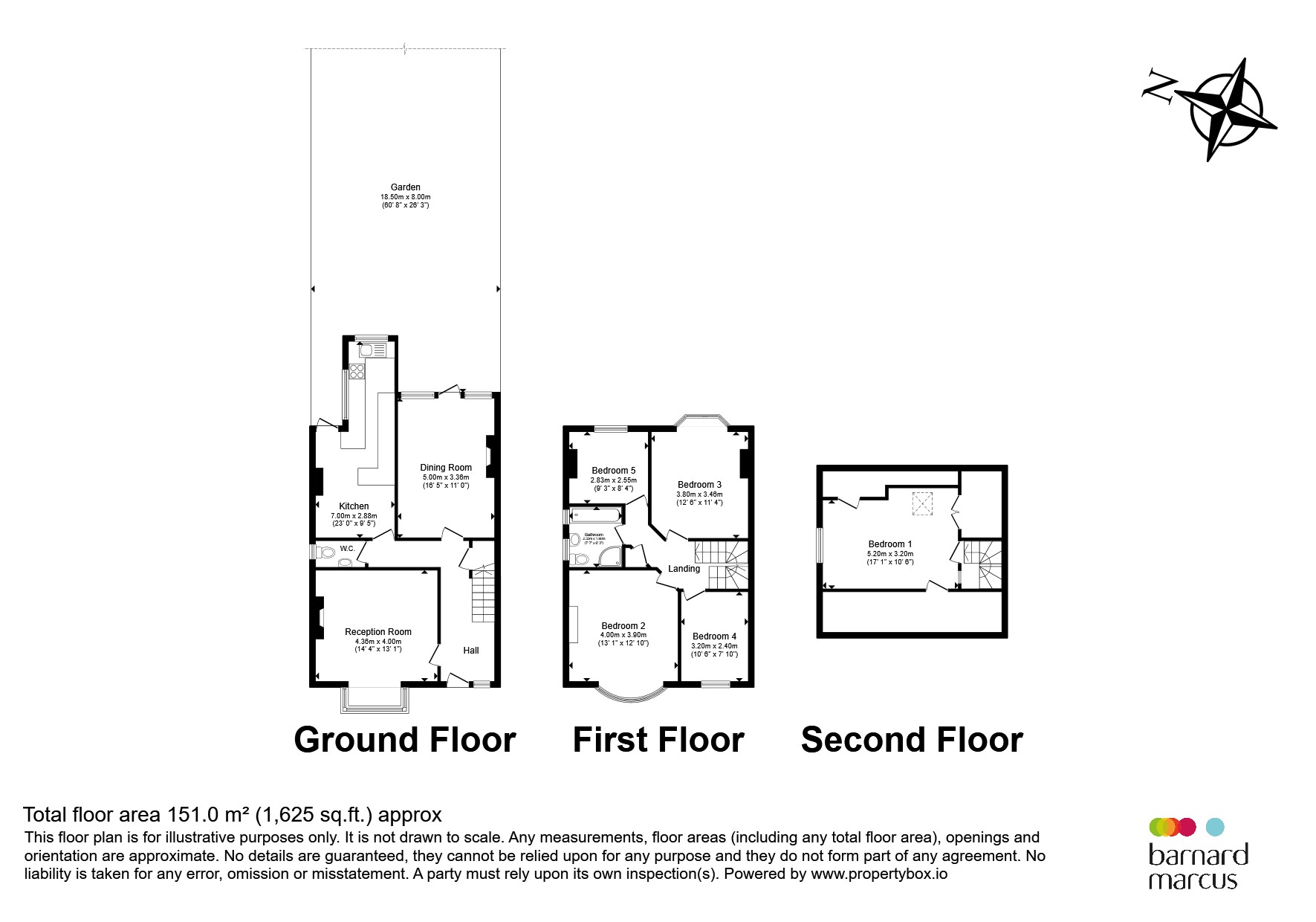 22, Dale Road, Purley floorplan