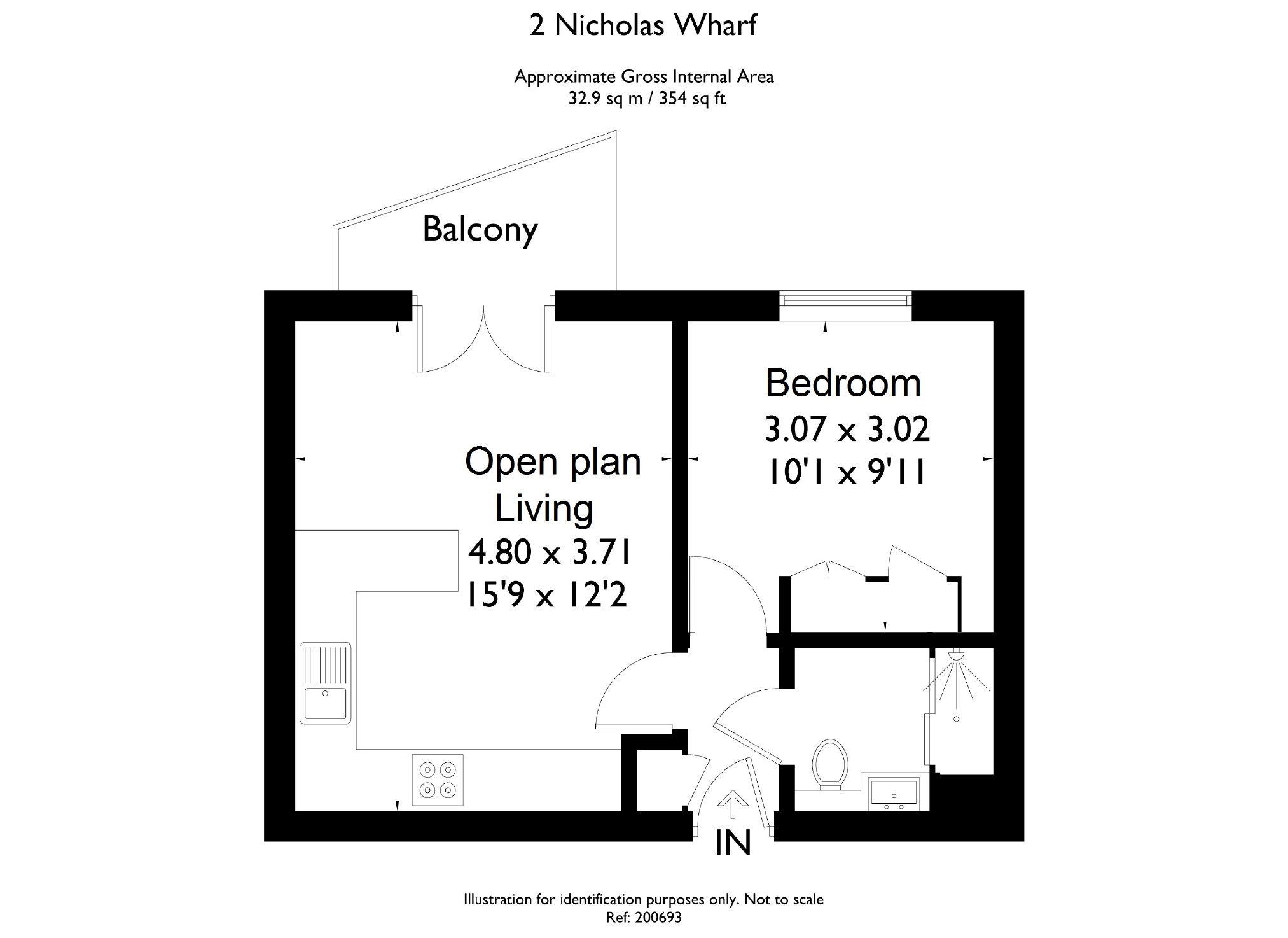 1 Bedrooms Flat for sale in Nicholas Wharf, Newbury, Berkshire RG14