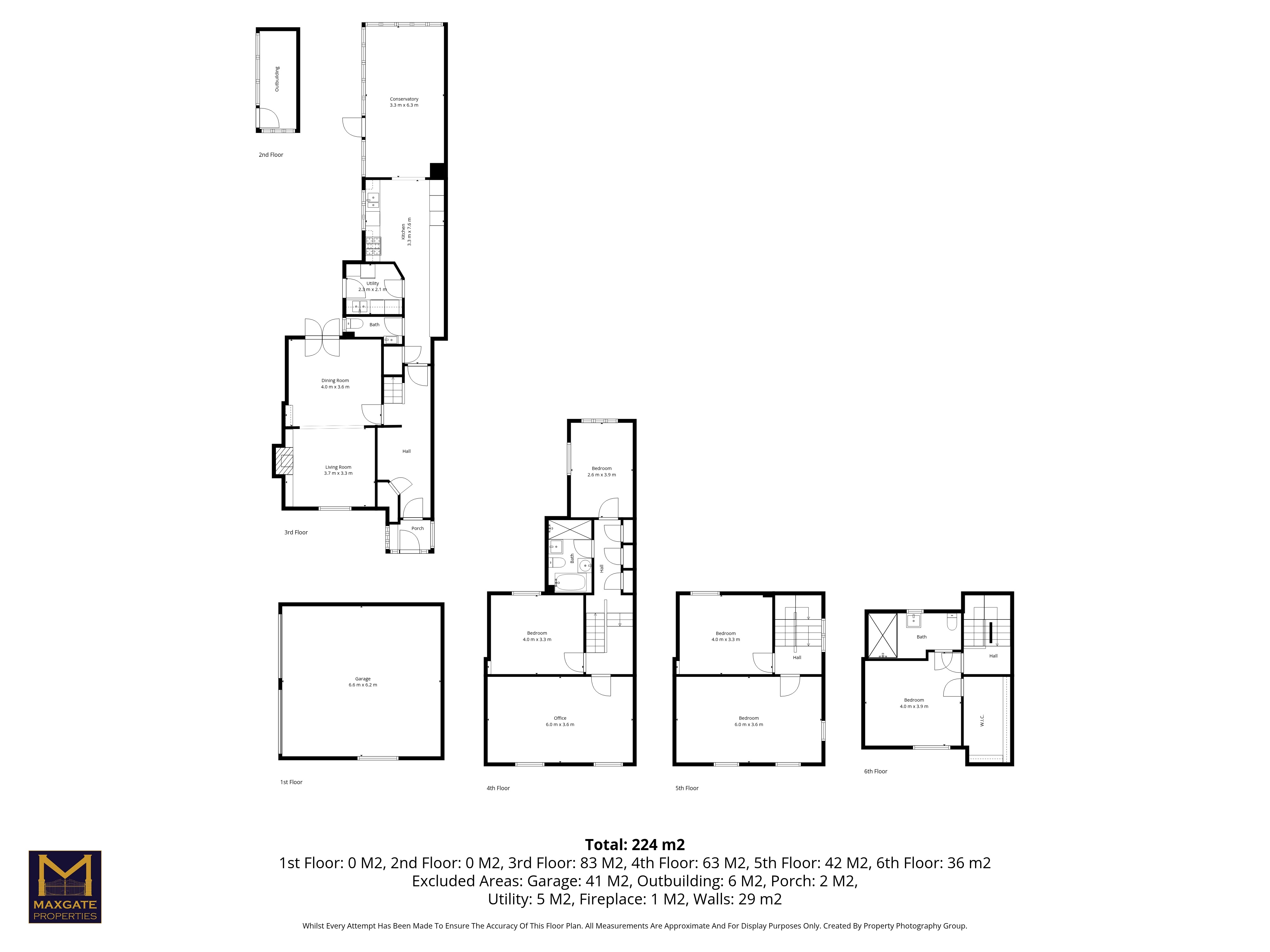 Chimes House, South Walks Road, Dorchester floorplan