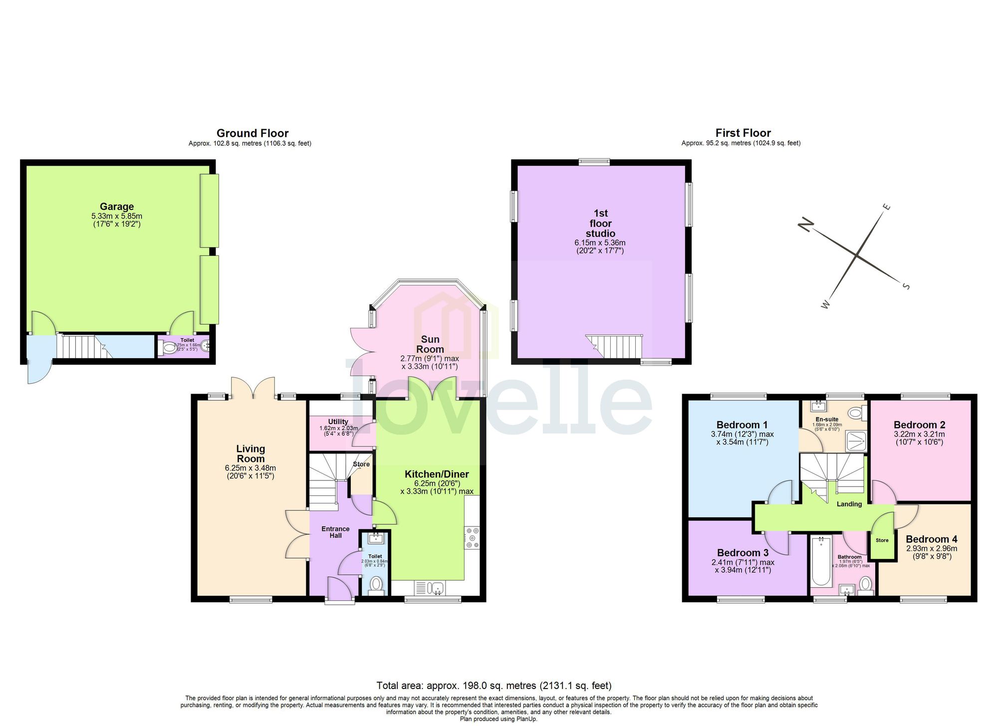 1 Mayfields Court, Grimsby floorplan