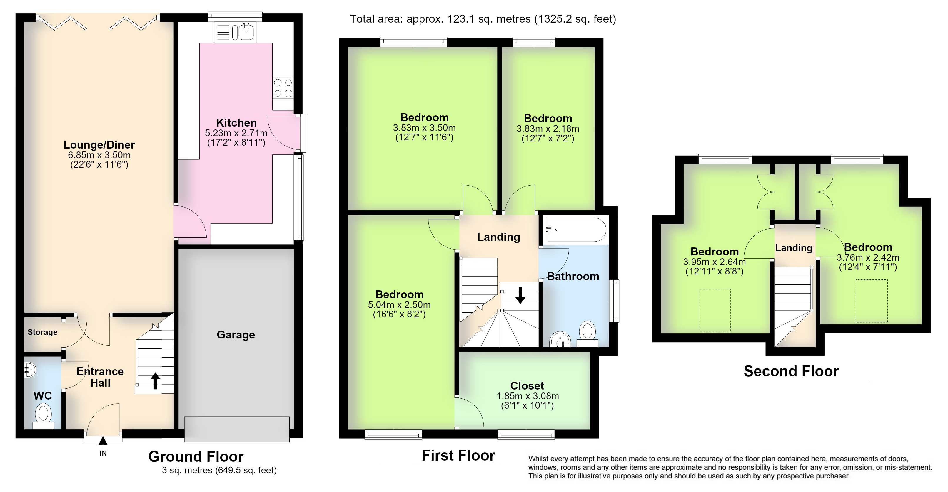 4, Tyne Close, West Sussex floorplan
