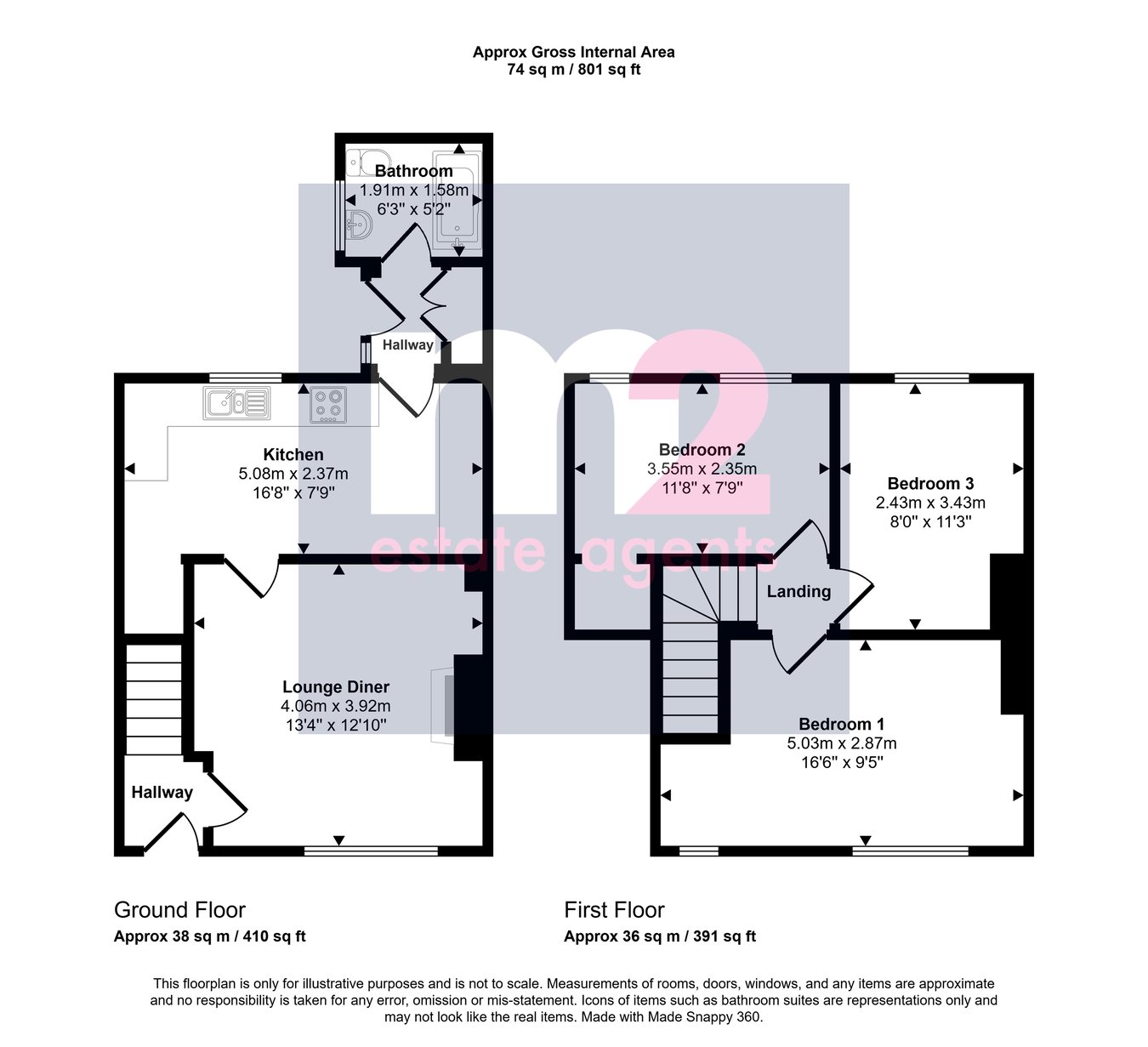 11, Gwent Place, Abergavenny floorplan