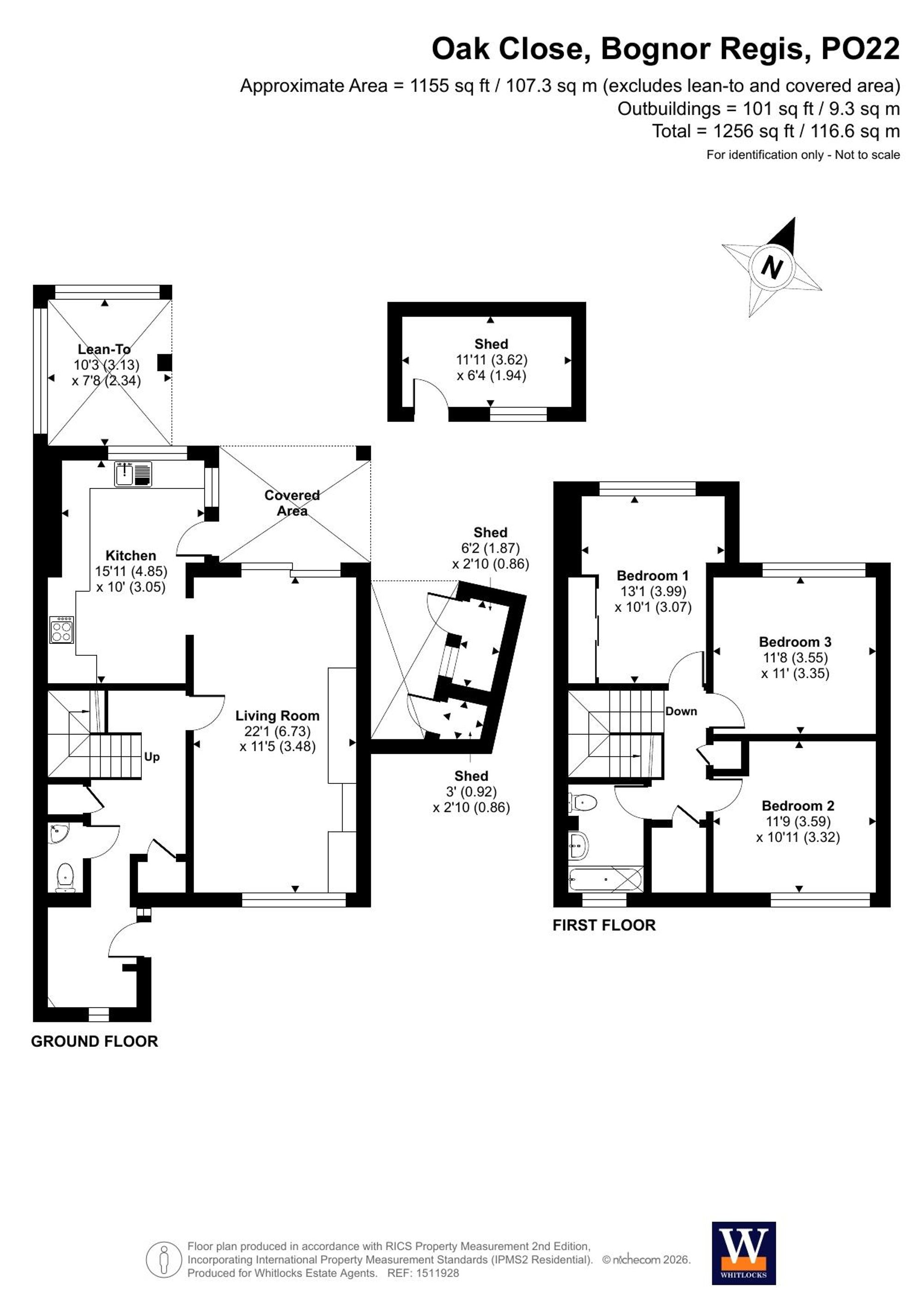 18 Oak Close, Bognor Regis floorplan