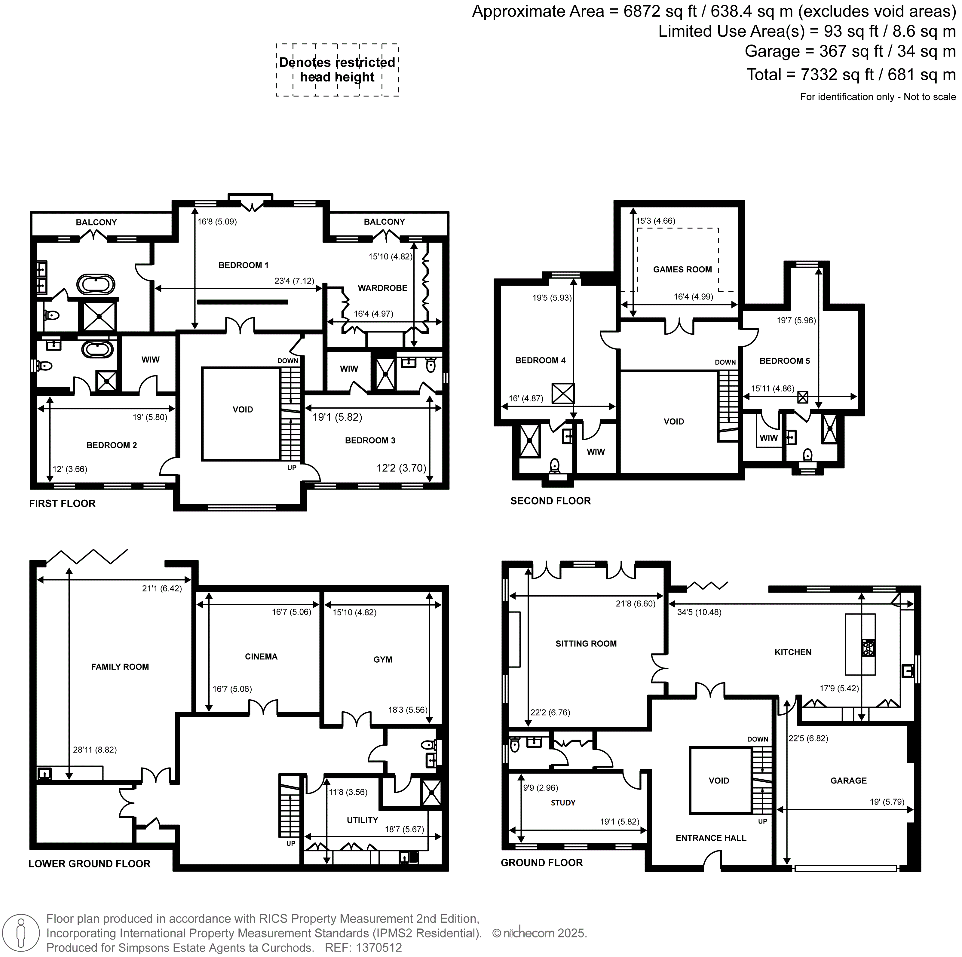 26, Wayneflete Tower Avenue, Esher floorplan