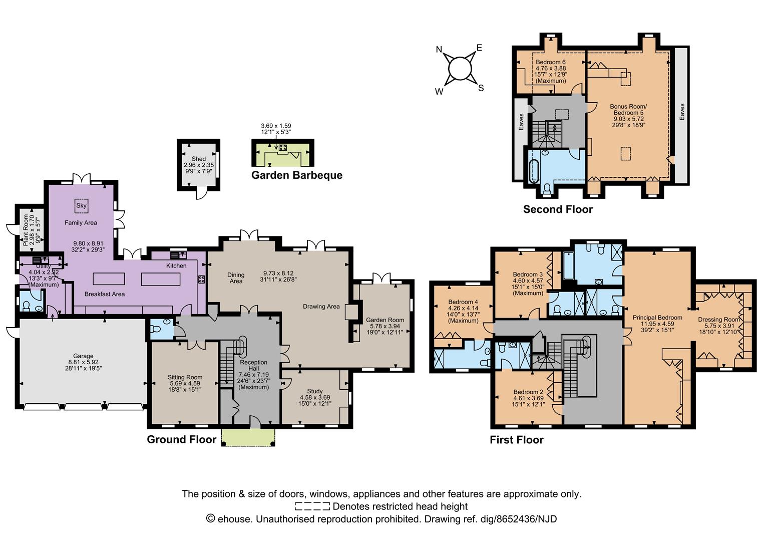 Priory End, Priory Road, Ascot floorplan