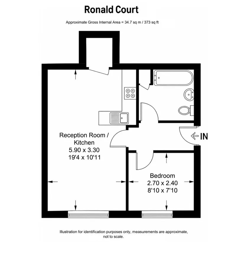 95 Hadley Road, Barnet floorplan