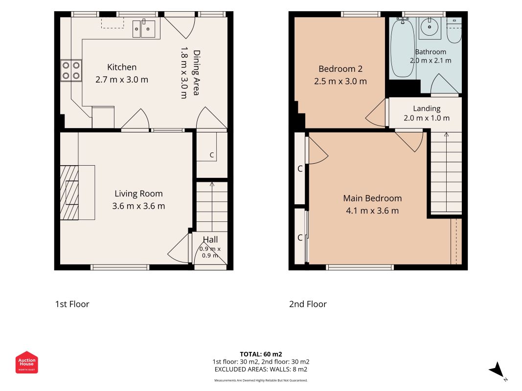 28 Harrogate Terrace Murton, Seaham floorplan
