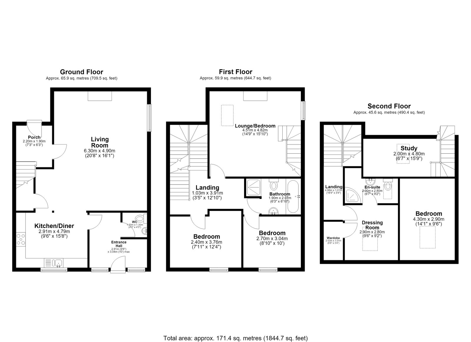 Lower Bottin Byre, Extwistle Road, Burnley floorplan