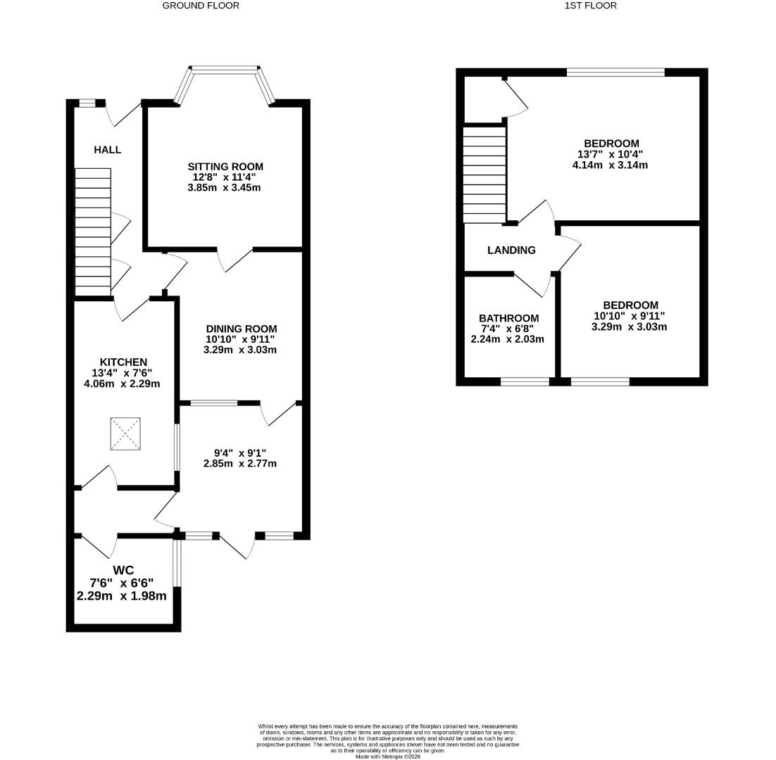 84, Garden Road, Folkestone floorplan