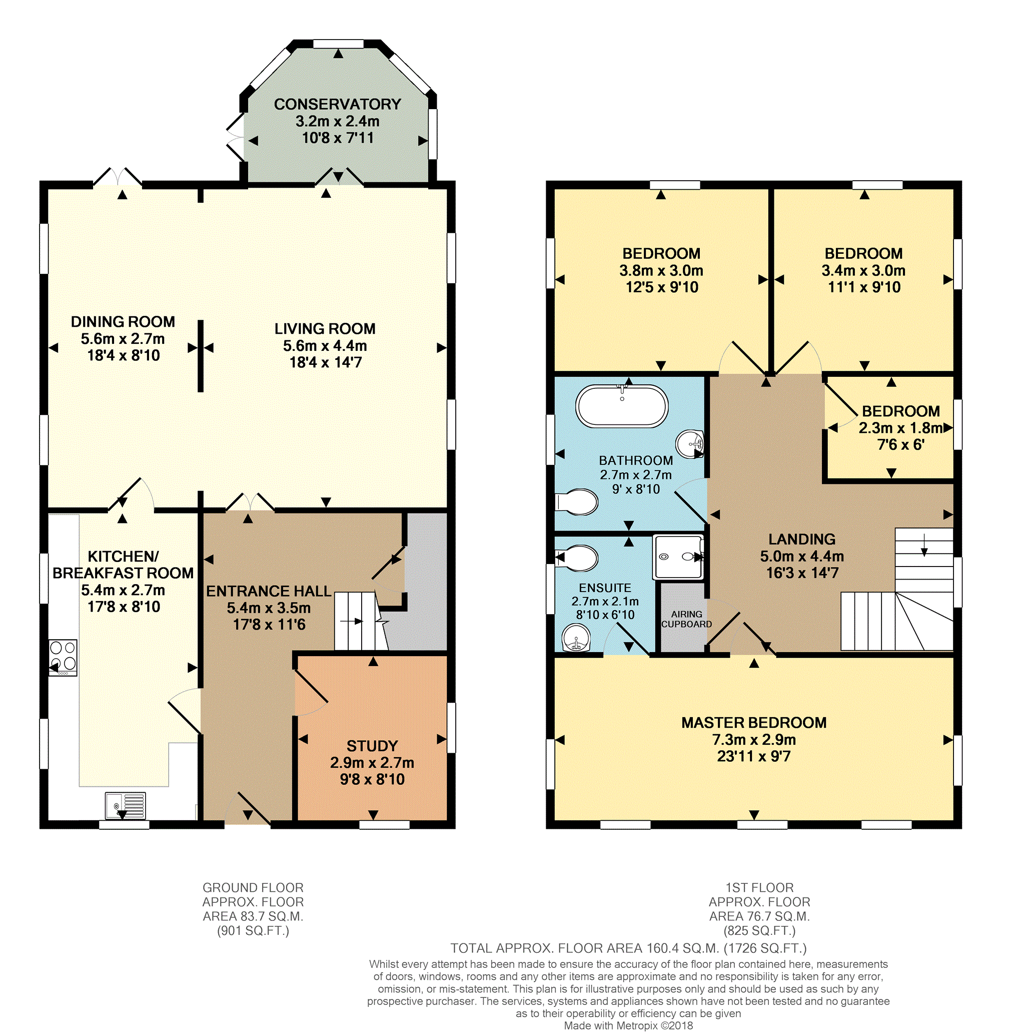 4 Bed Detached House For In Saunders Piece Ampthill Mk45 Zoopla Floorplan 1