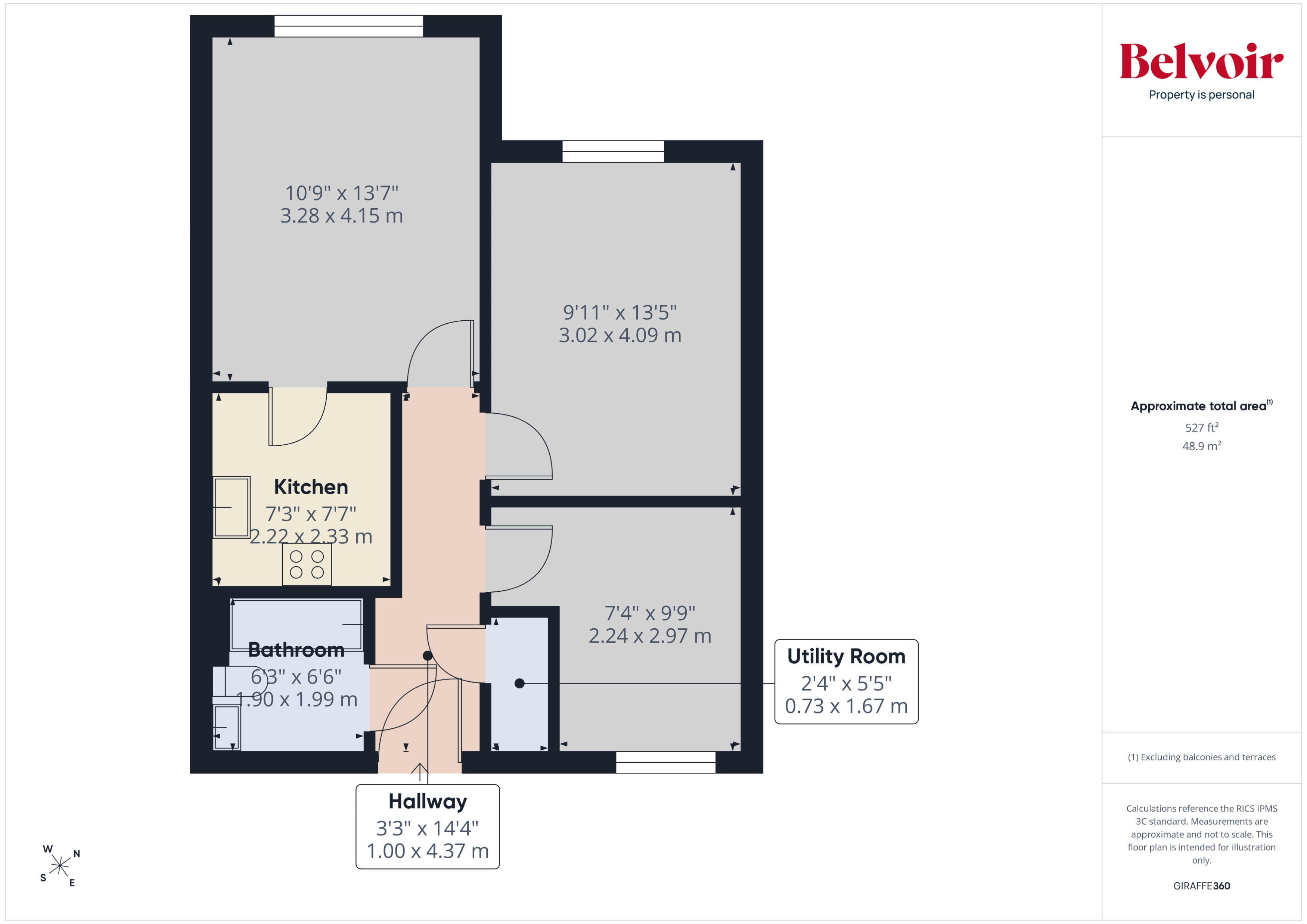 360, Leigh Road, Hindley Green floorplan