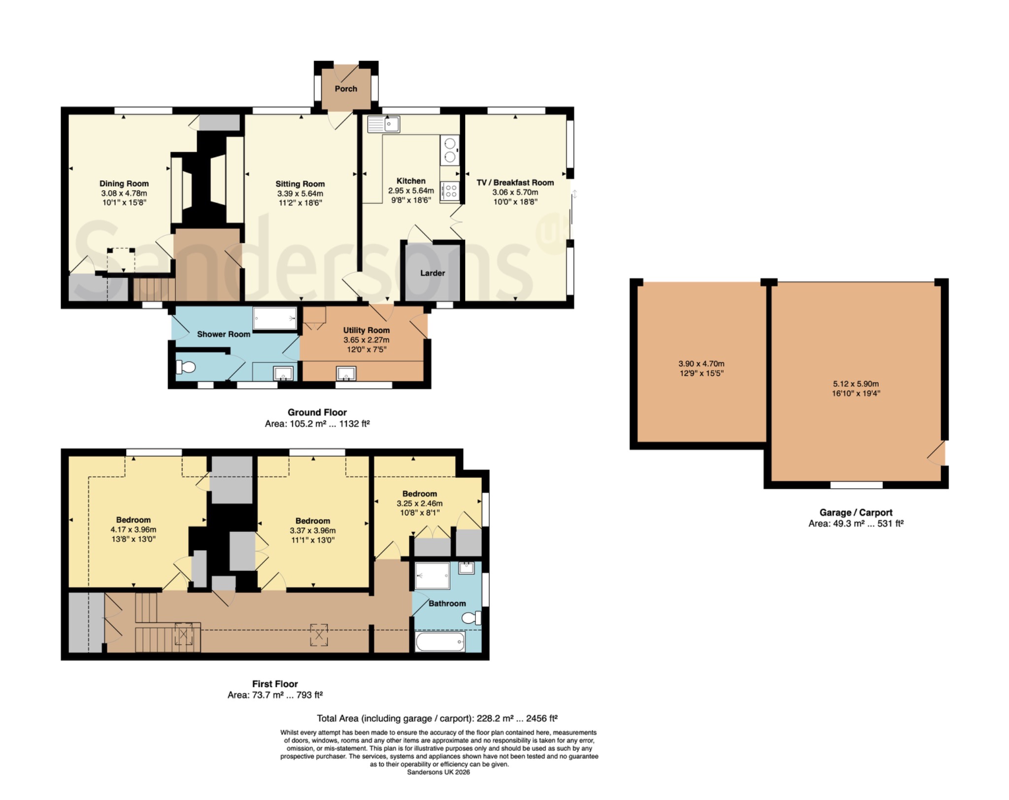 Hunger Hatch Cottage, -, Ashford floorplan
