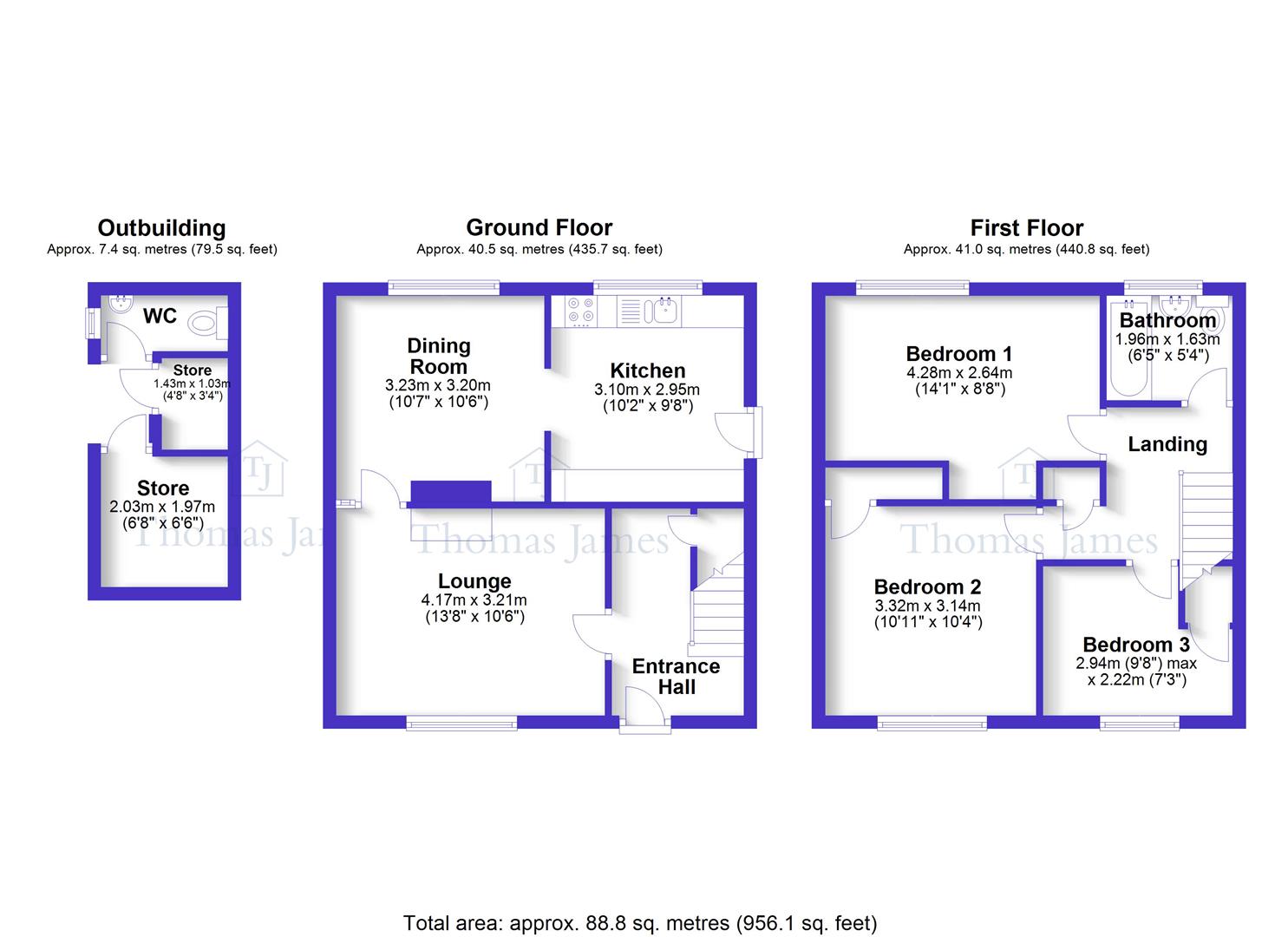 3 Bedrooms End terrace house for sale in Foxearth Avenue, Clifton, Nottingham NG11