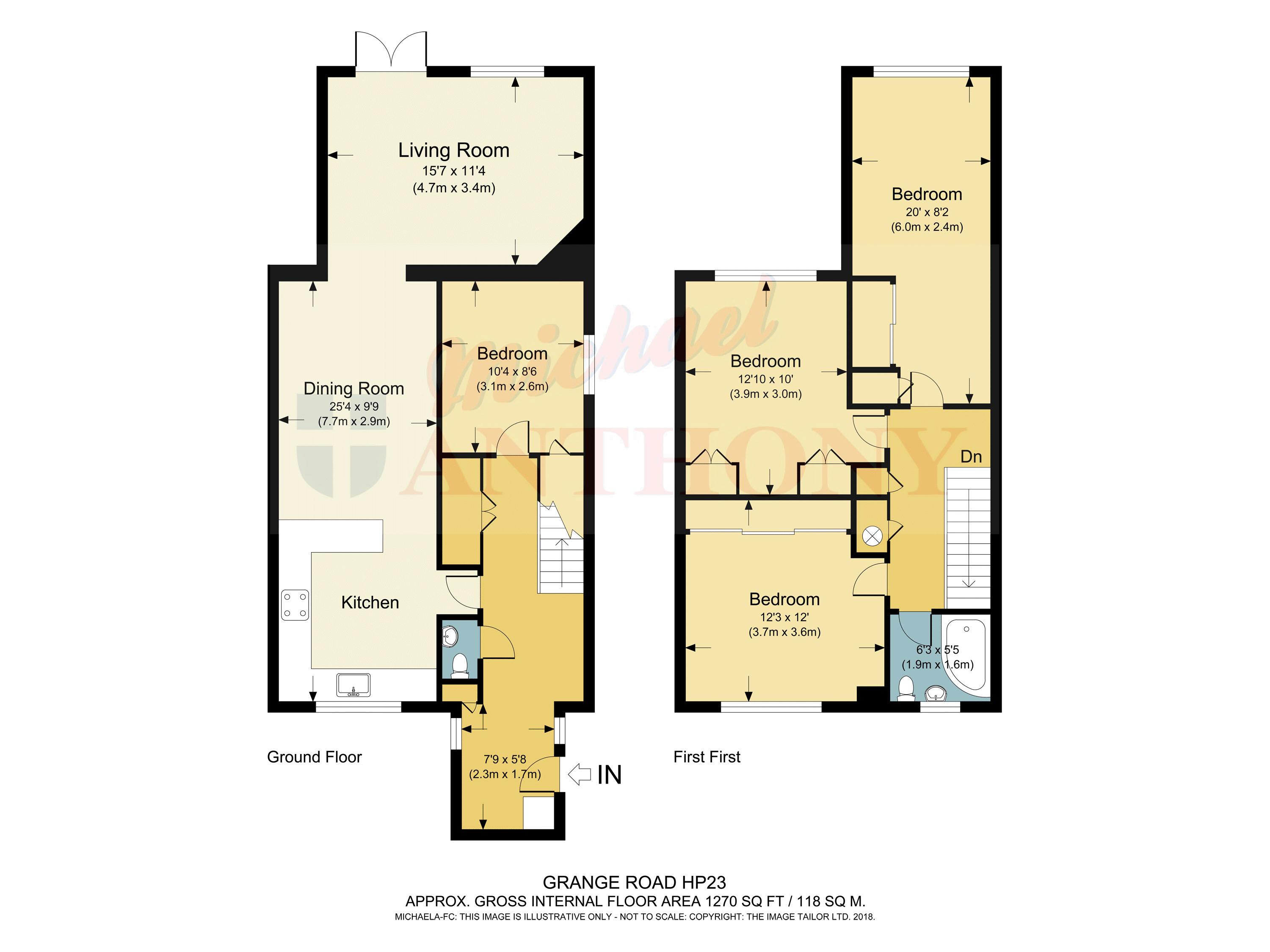 4 Bedrooms Semi-detached house for sale in Grange Road, Wilstone, Tring HP23