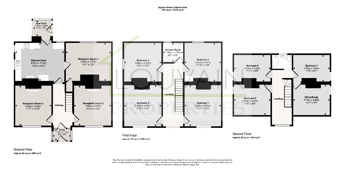 School House, Fochriw Road, Bargoed floorplan