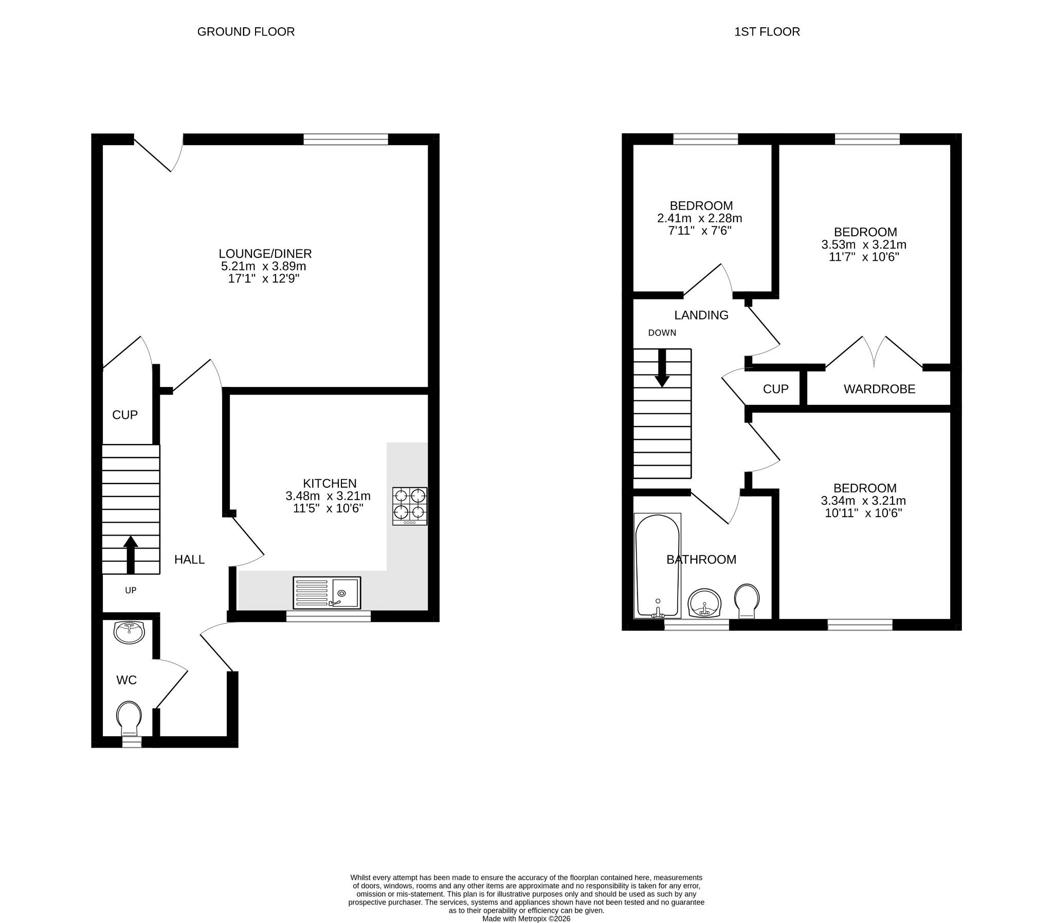 17 Wheal Oak, Helston, Cornwall floorplan