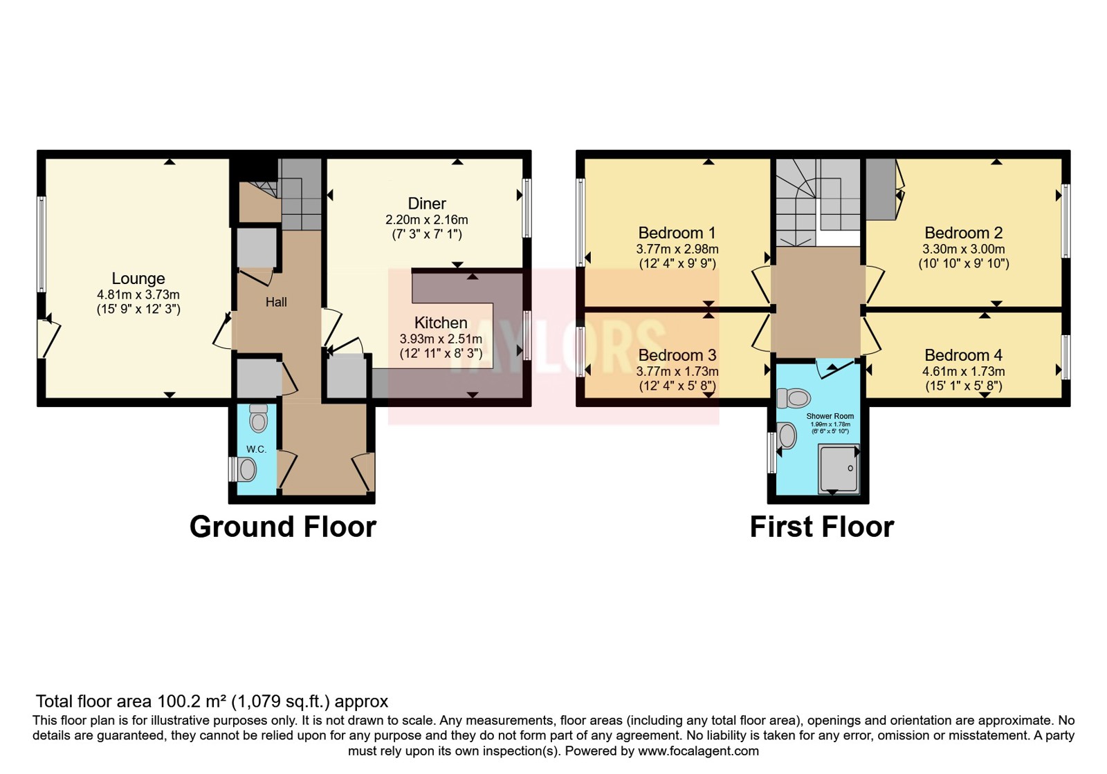 6, East Park Drive, BRISTOL floorplan