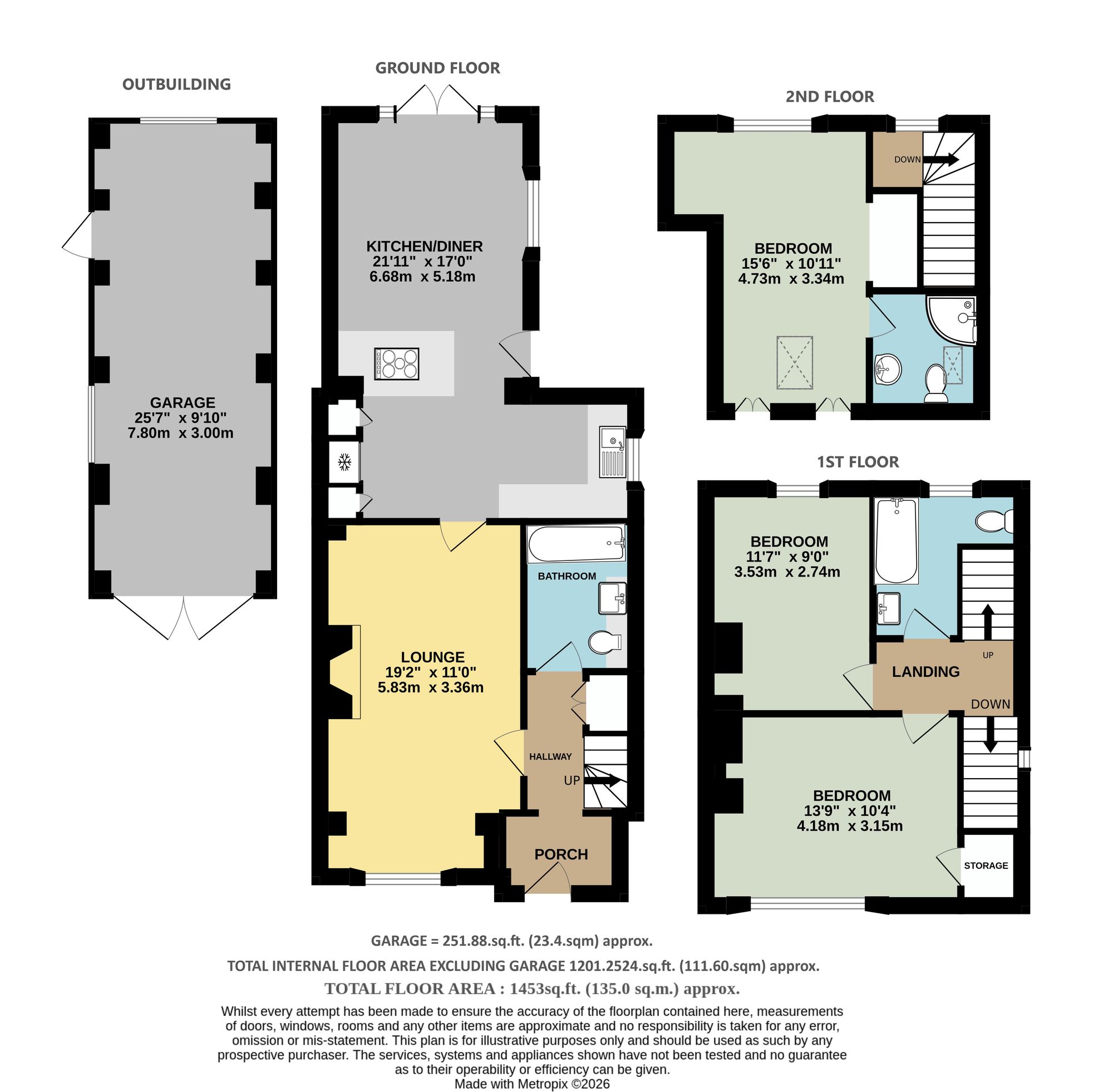 145 Whyteladyes Lane, Maidenhead floorplan