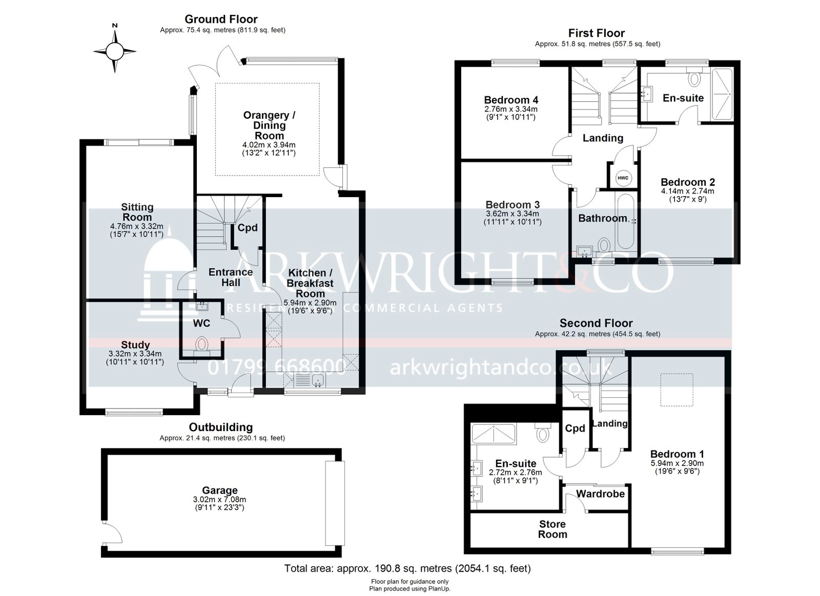 1, Eldridge Close, Saffron Walden floorplan