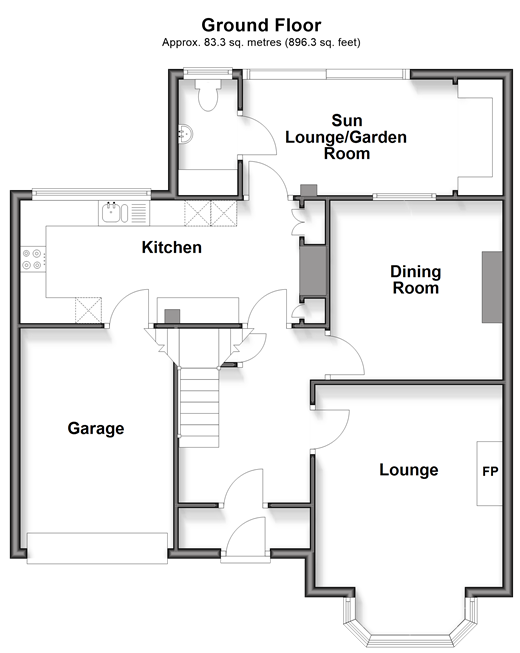 Hollywood Lane Wainscott, Rochester floorplan