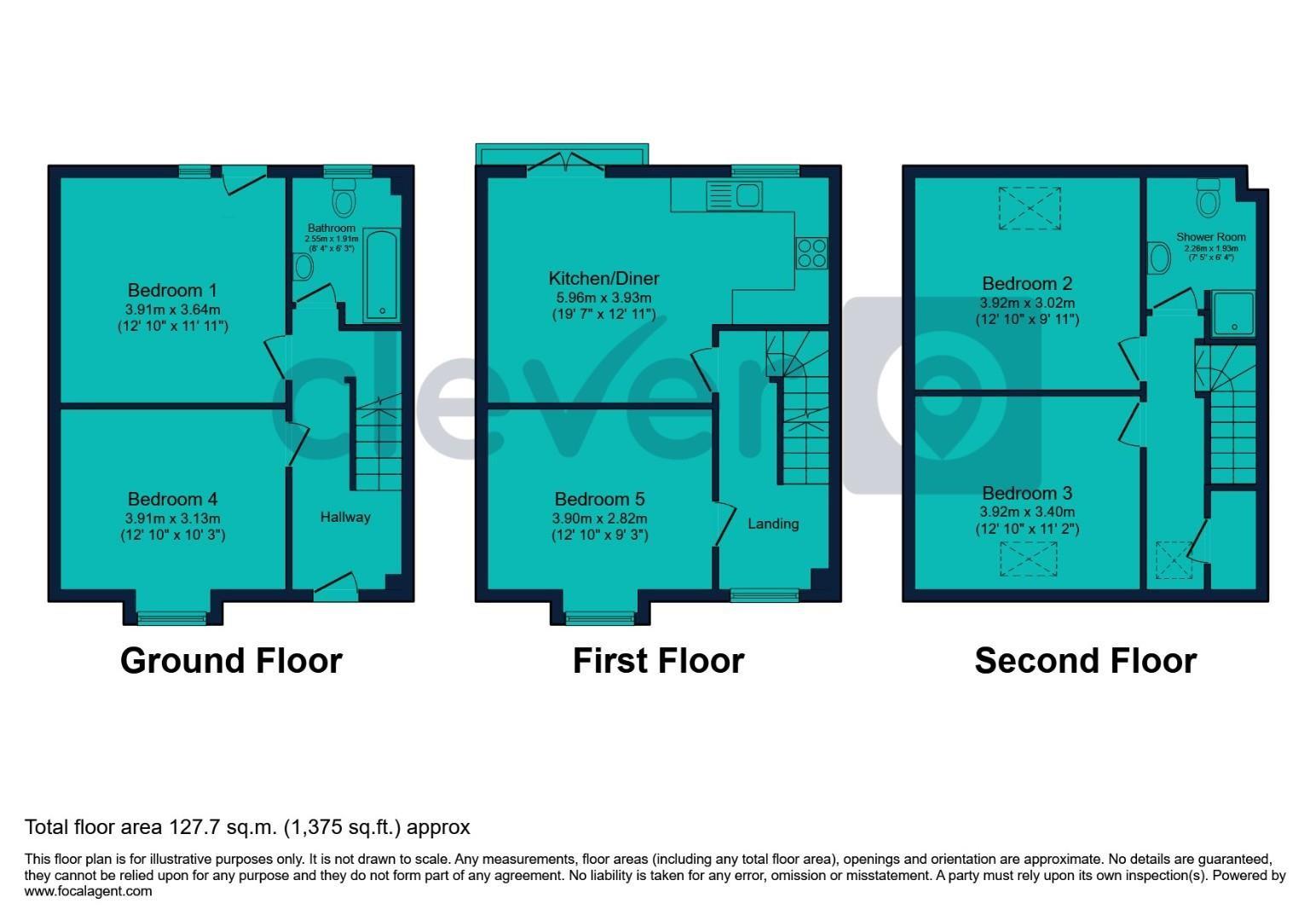 5, Quaker Lane, Plymouth floorplan