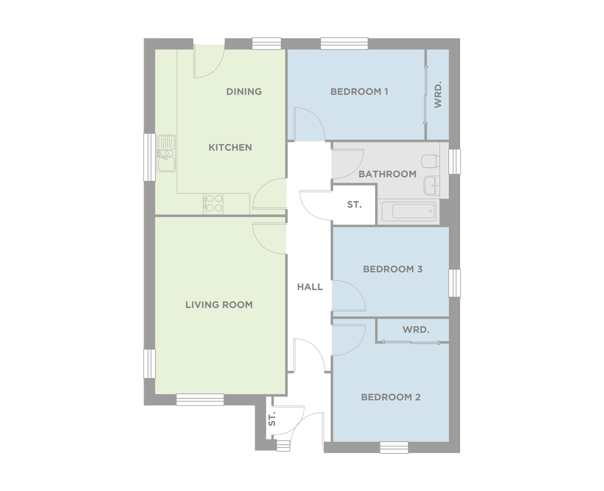 11 Small Blue Brae, Arbroath floorplan