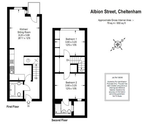 2 Bedrooms Flat for sale in Albion St, Cheltenham GL52