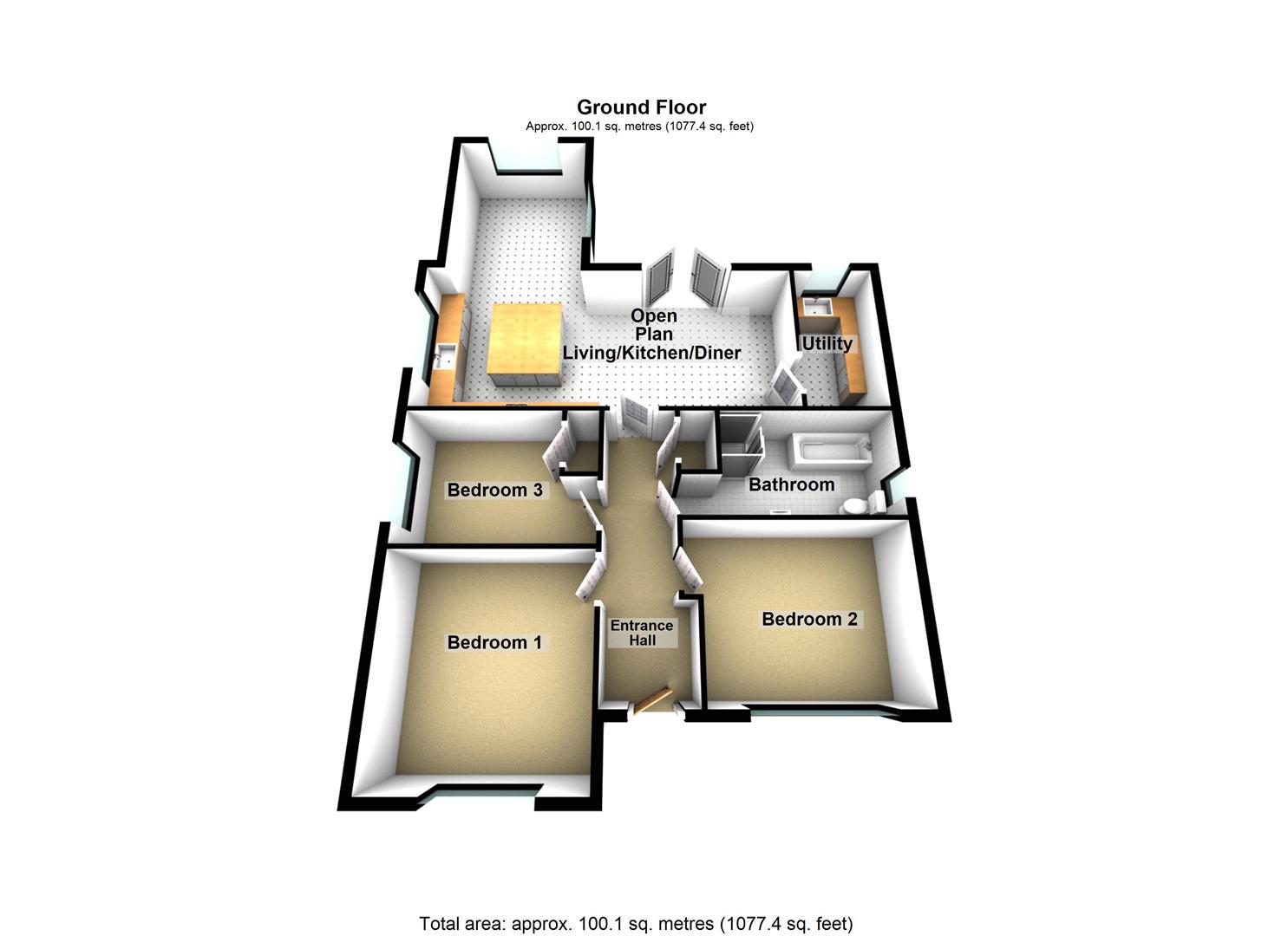 Pen Y Bryn, 2A, Parc Mansant, Llanelli floorplan