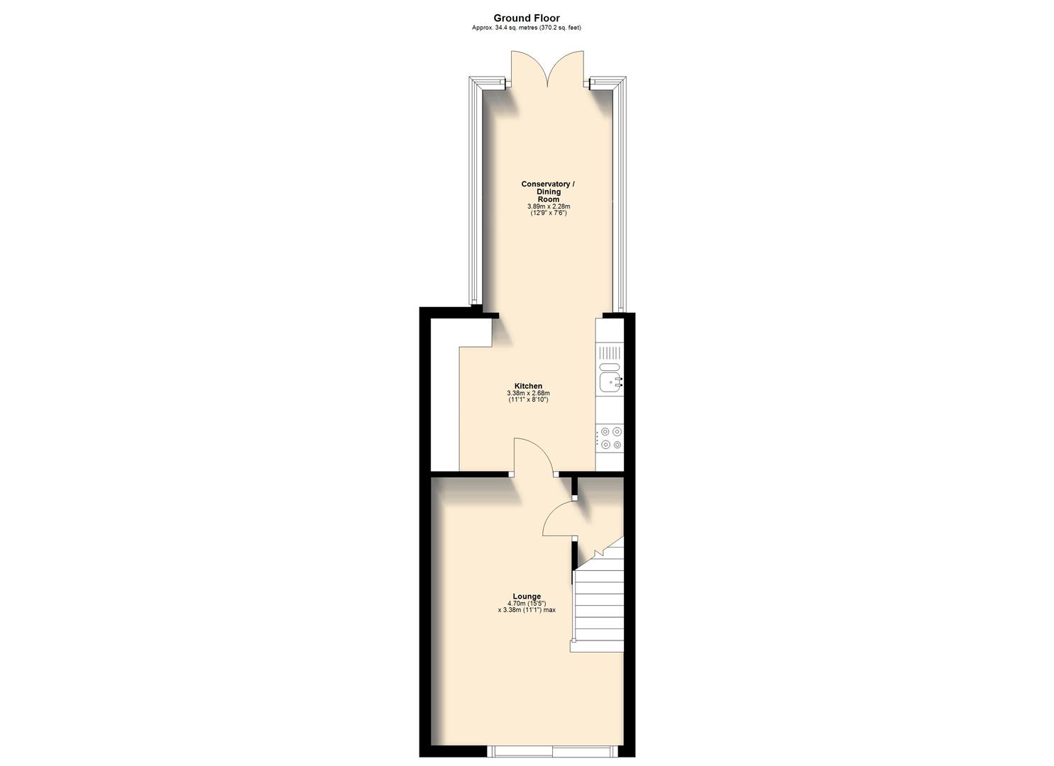 6, Butler Close, Plymouth floorplan
