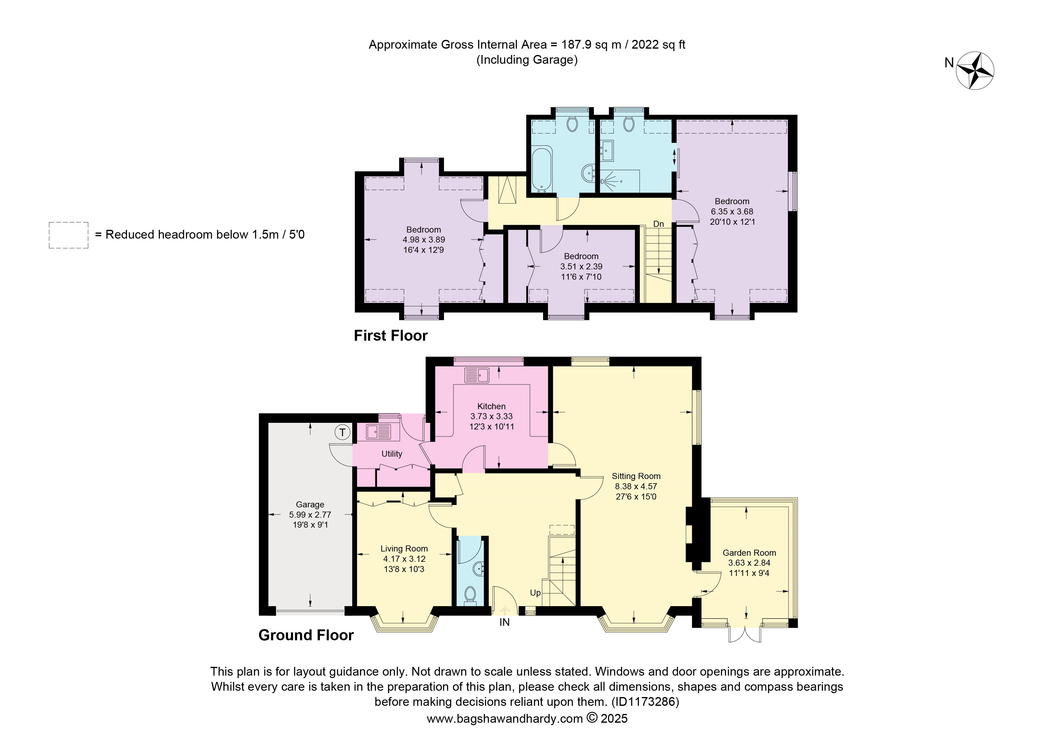 Warren Road, Guildford floorplan