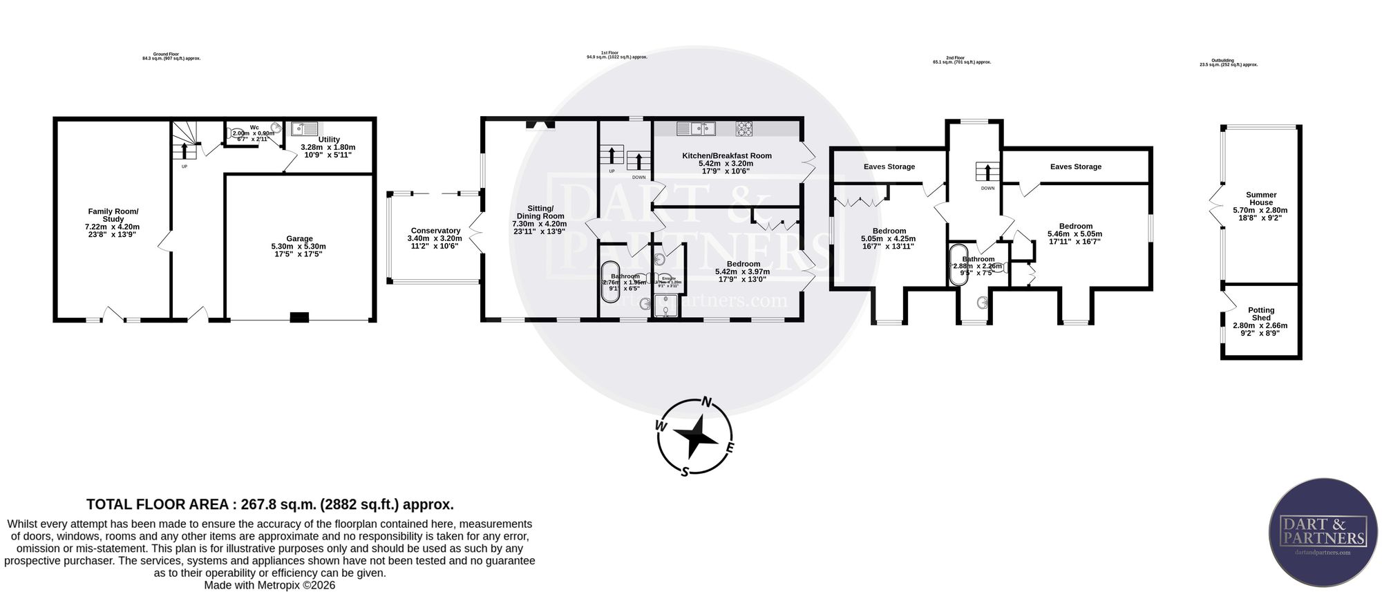 7 Lindridge Park, Teignmouth floorplan