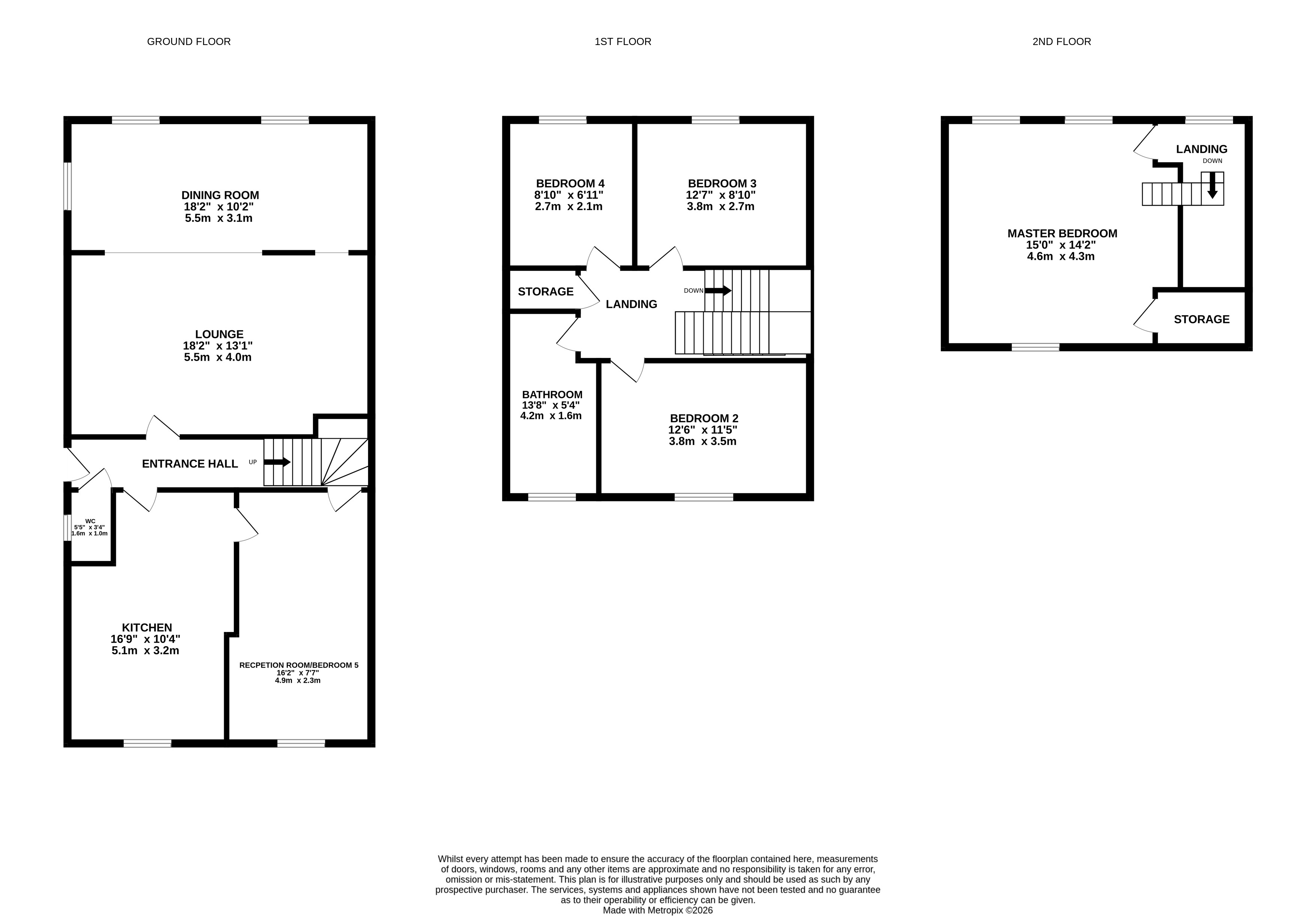 15, Norbury Close, Colchester floorplan