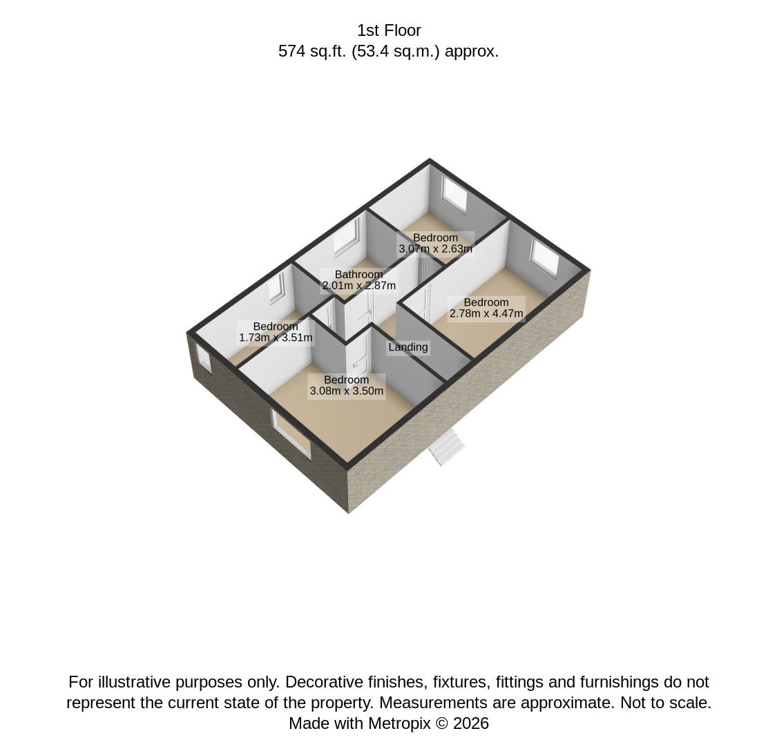 19 St. Dominics Mews, Bolton, Lancashire floorplan