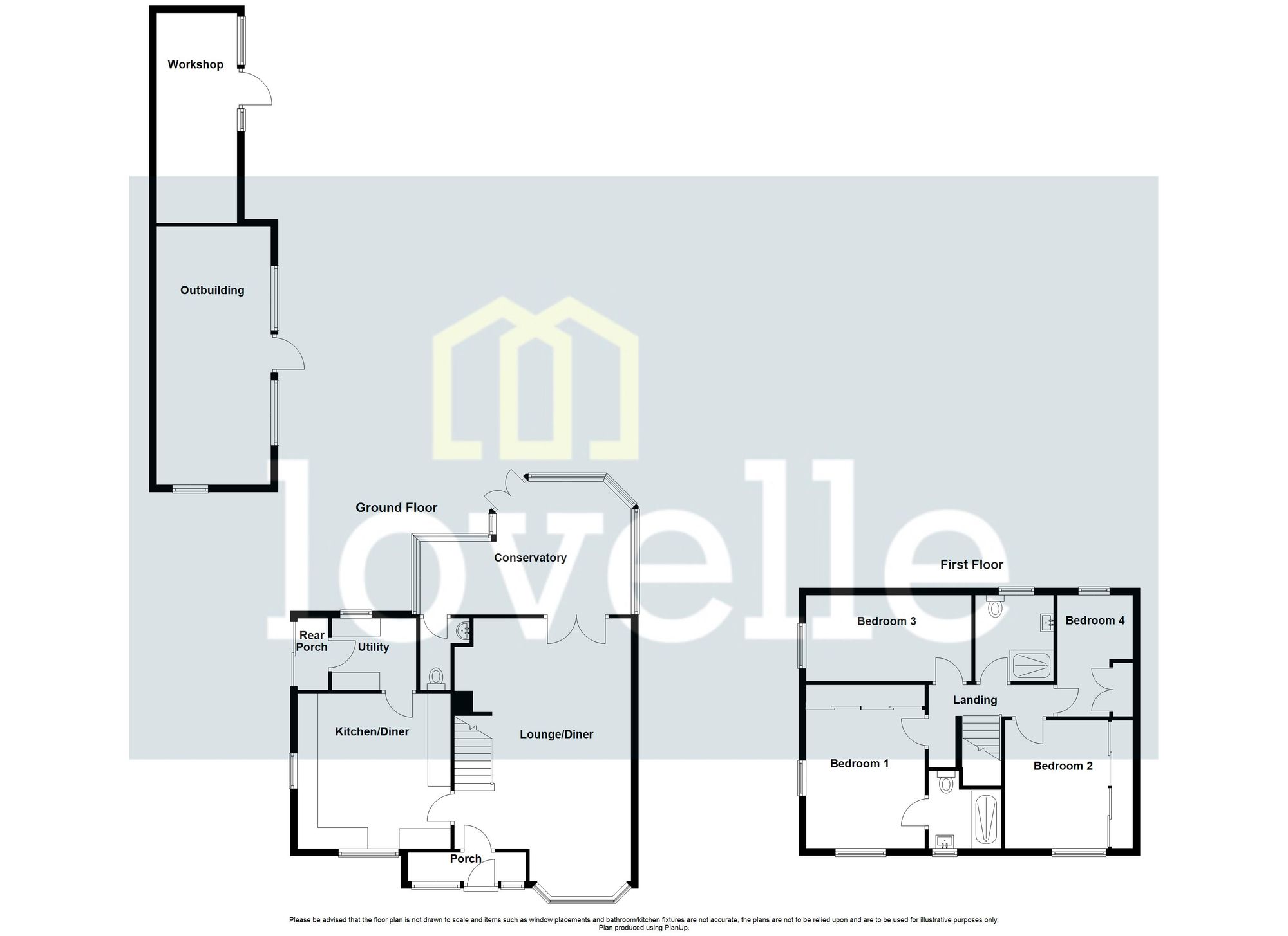 Highbury Conisholme Road, Louth floorplan
