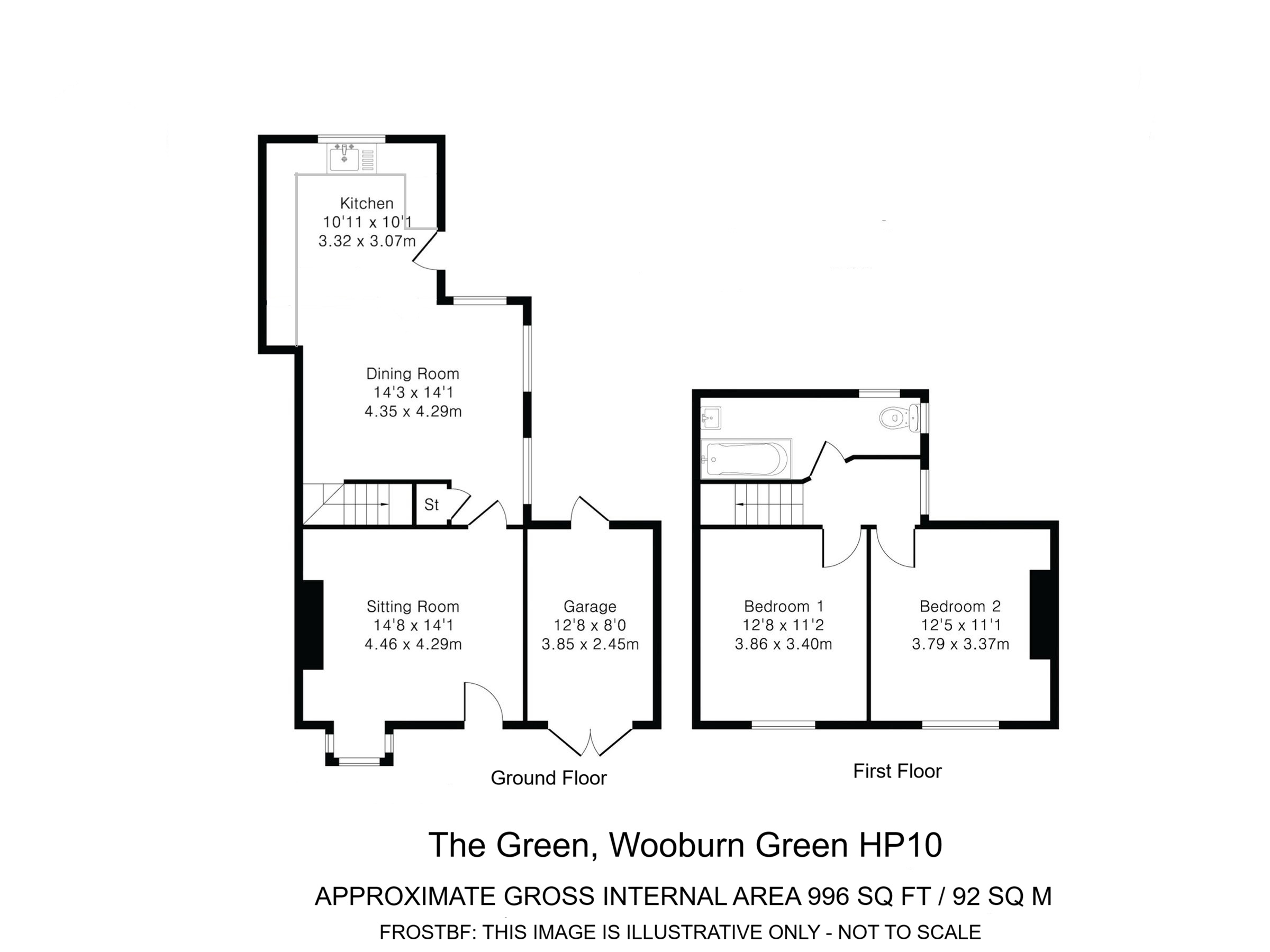 27, The Green, Wooburn Green floorplan