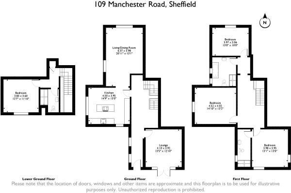 4 Bedrooms Semi-detached house to rent in Manchester Road, Sheffield S10