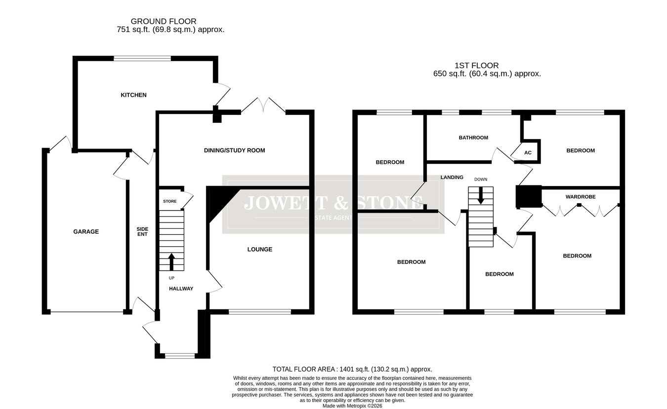 15, Ridley Close, Leicester floorplan