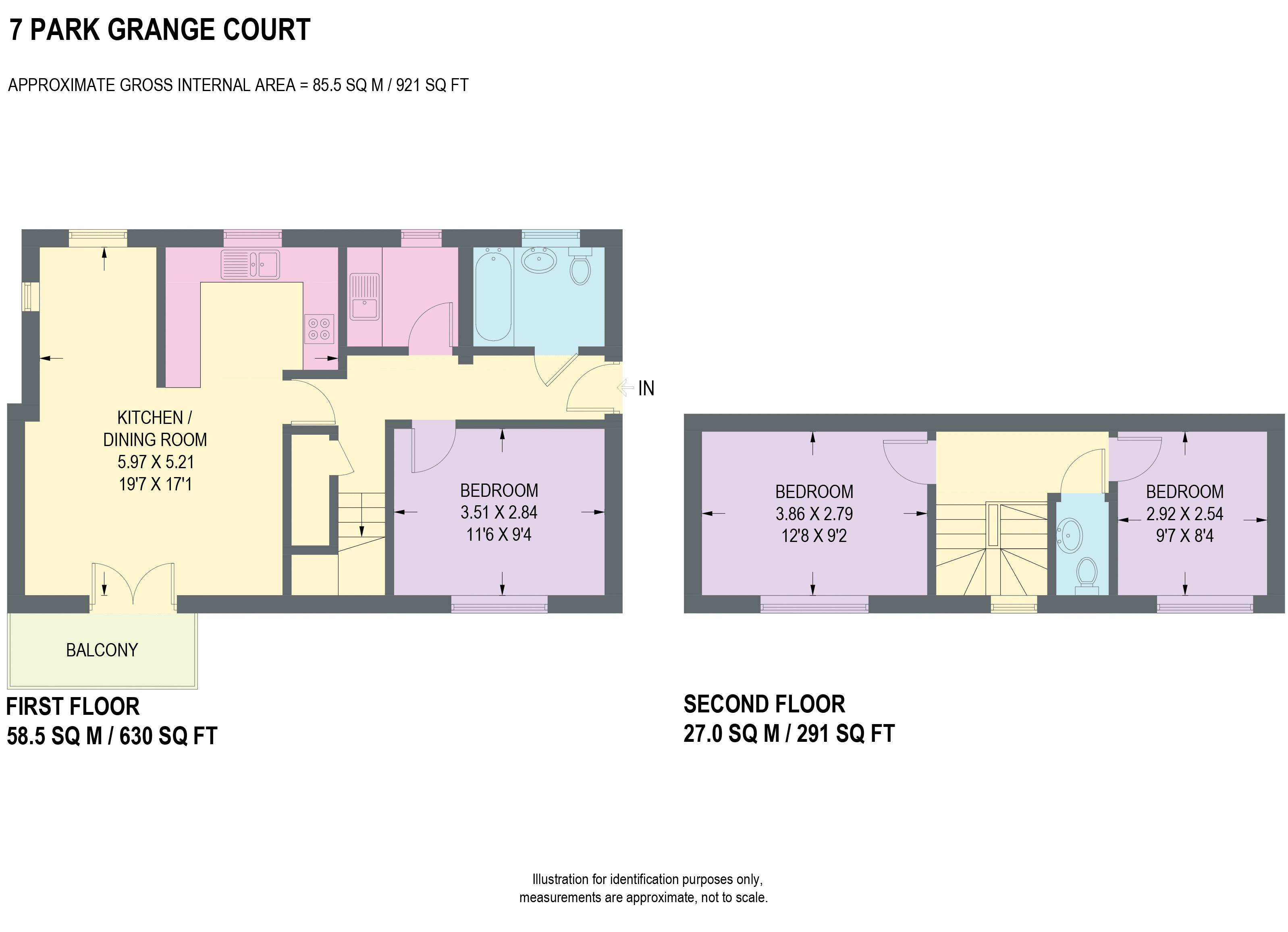 Park Grange Court, Sheffield floorplan