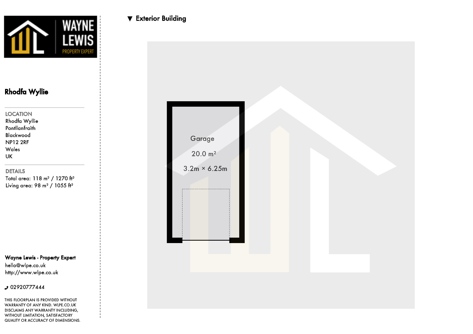 6, Rhodfa Wyllie, Blackwood floorplan