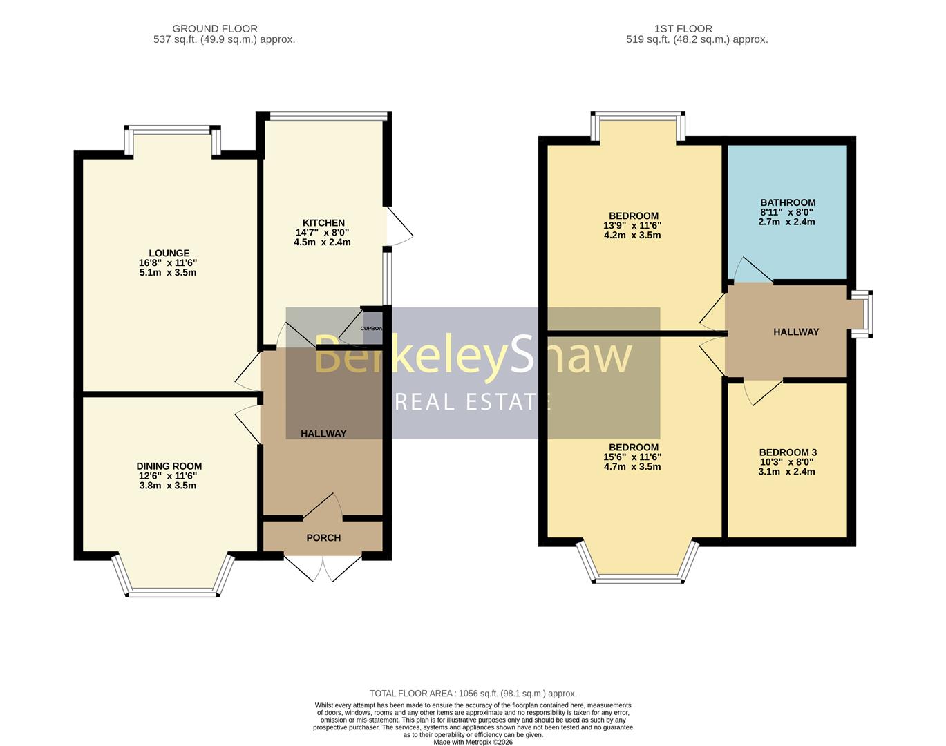 74, The Northern Road, Liverpool floorplan
