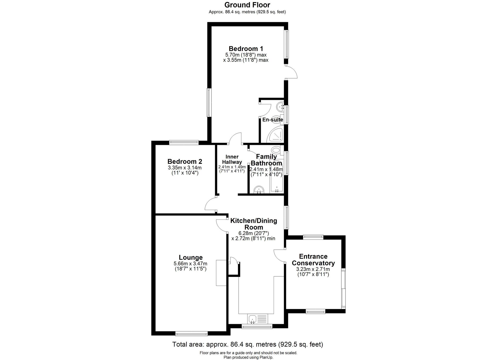 16 St. William Court, Holbeach floorplan