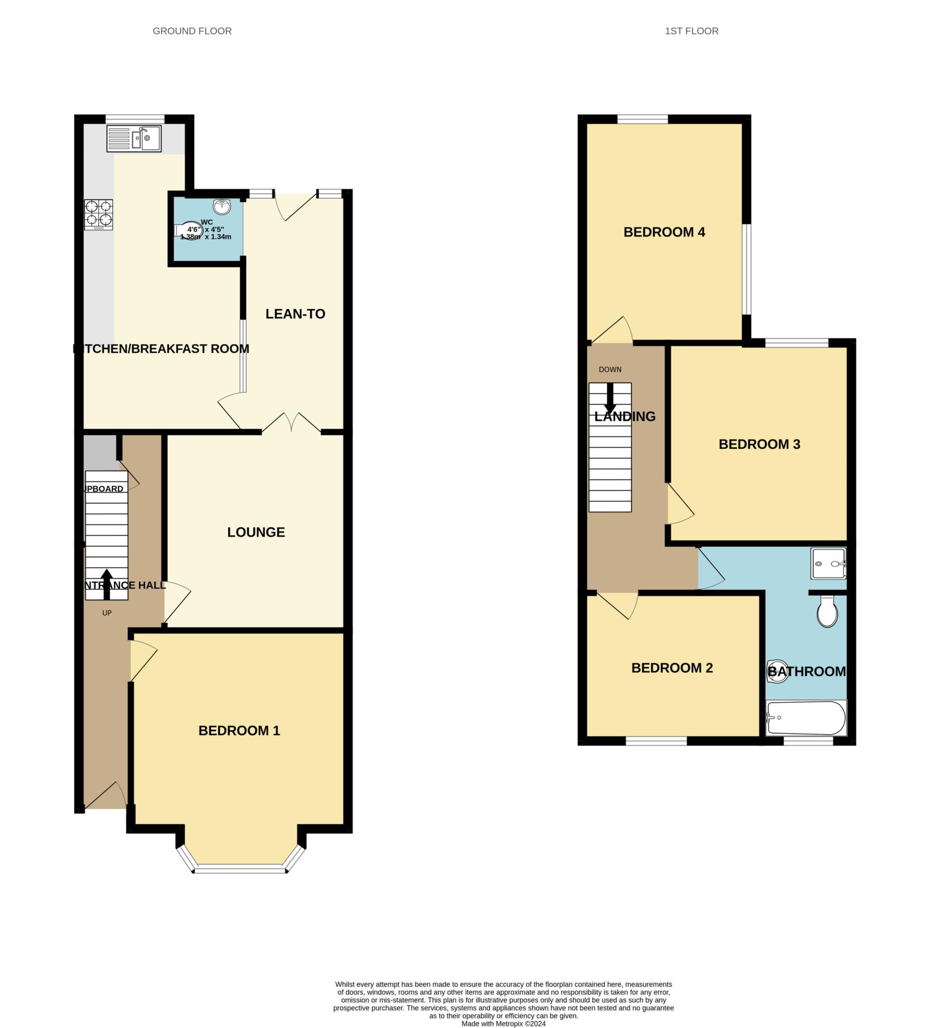 Addington Road, Reading floorplan